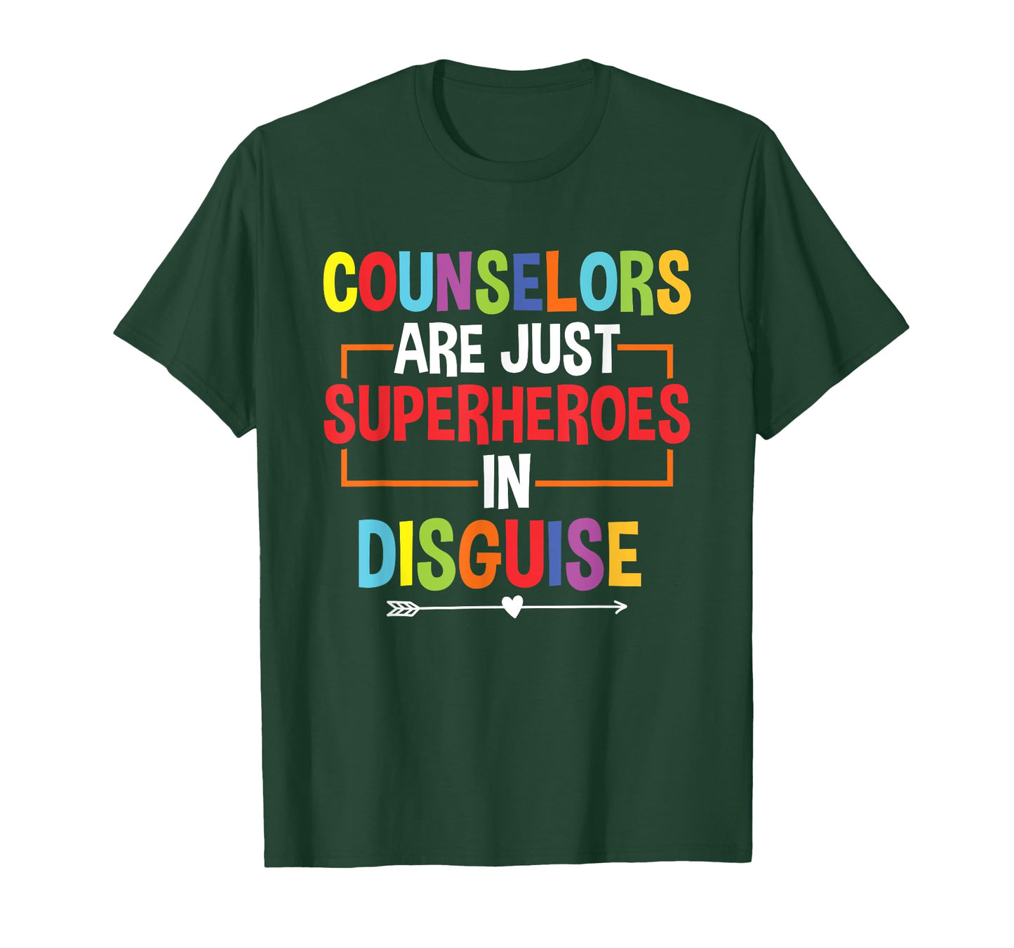 School Counselor Superheroes In Disguise School Counseling T-Shirt