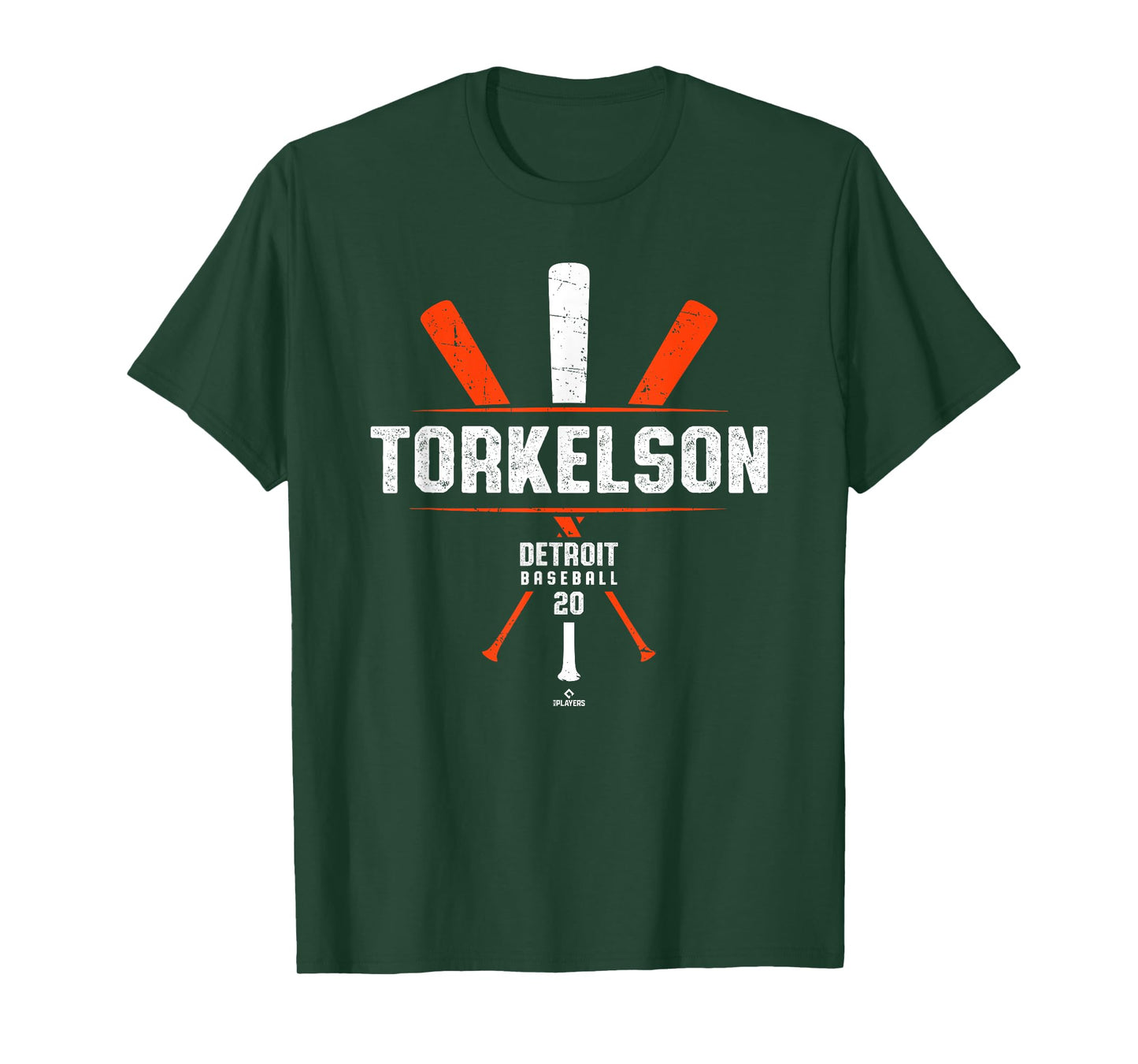 Vintage Baseball Bat Gameday Spencer Torkelson Detroit T-Shirt