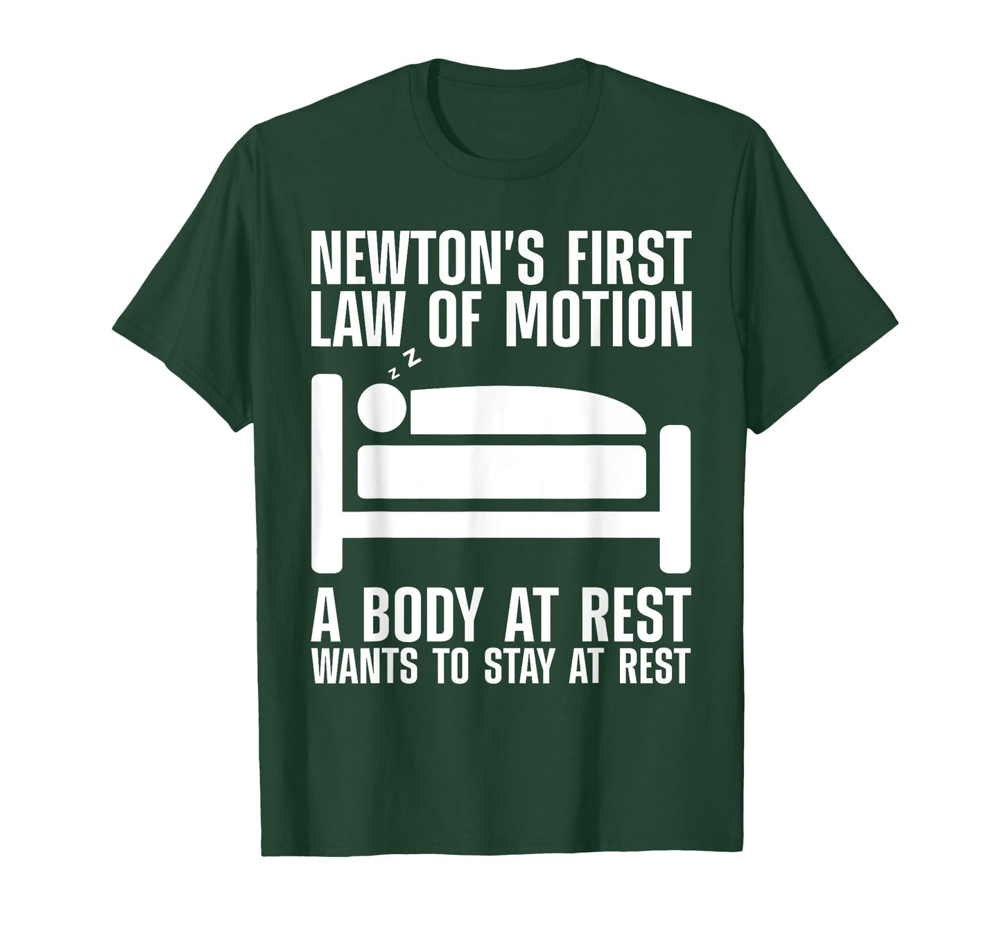 Cool Newton Law Art For Men Women Newton Law Physics Lover T-Shirt