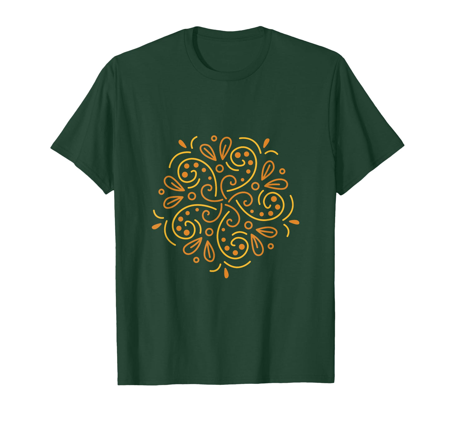 Mandala Chart Buddhism Hinduism Tantra Meditating T-Shirt