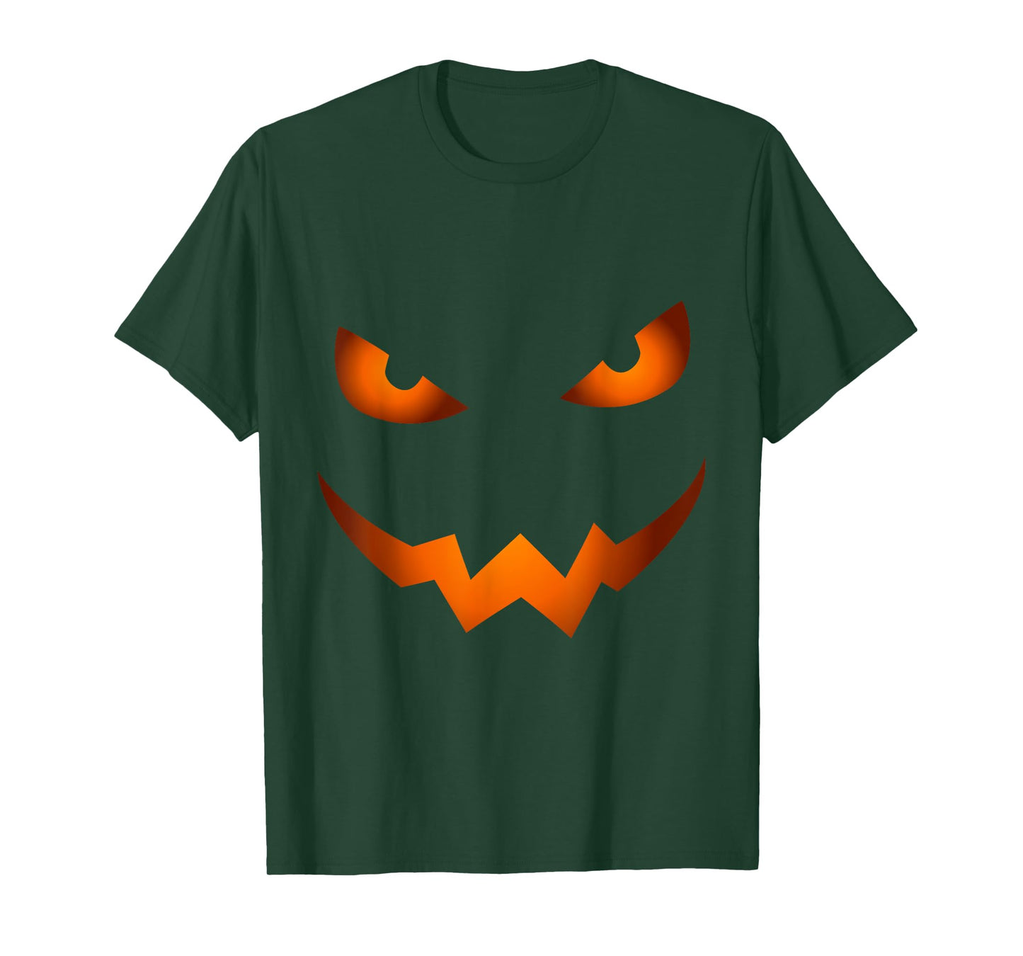 Scary Jack O Lantern Pumpkin Face Halloween Costume T-Shirt