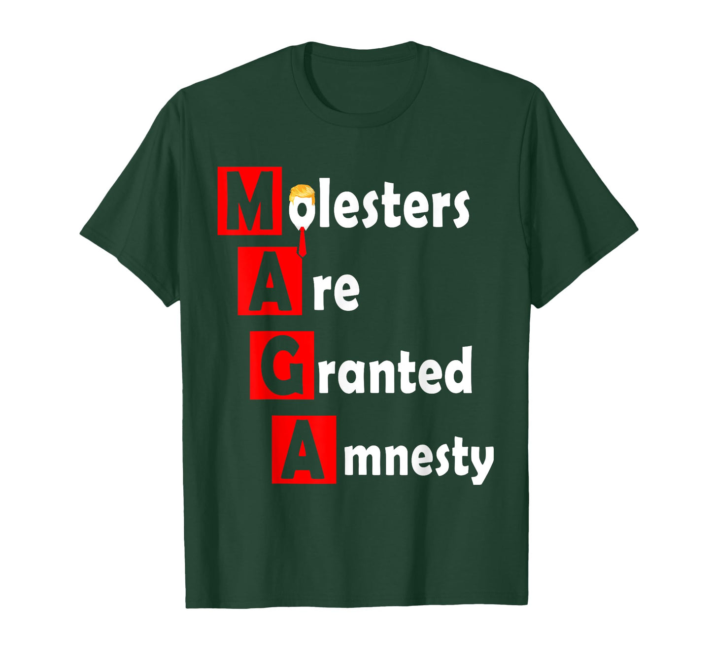 Sarcastic Anti-Trump Protest Design T-Shirt