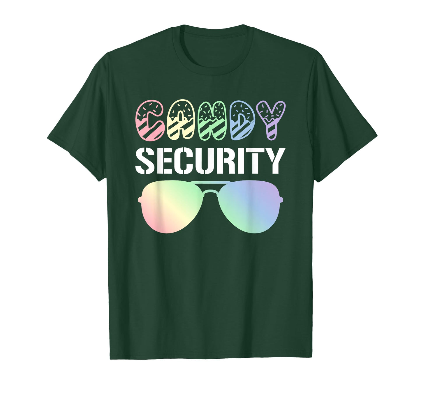 Candy Security Squad Sunglasses Candyland Birthday Lover T-Shirt