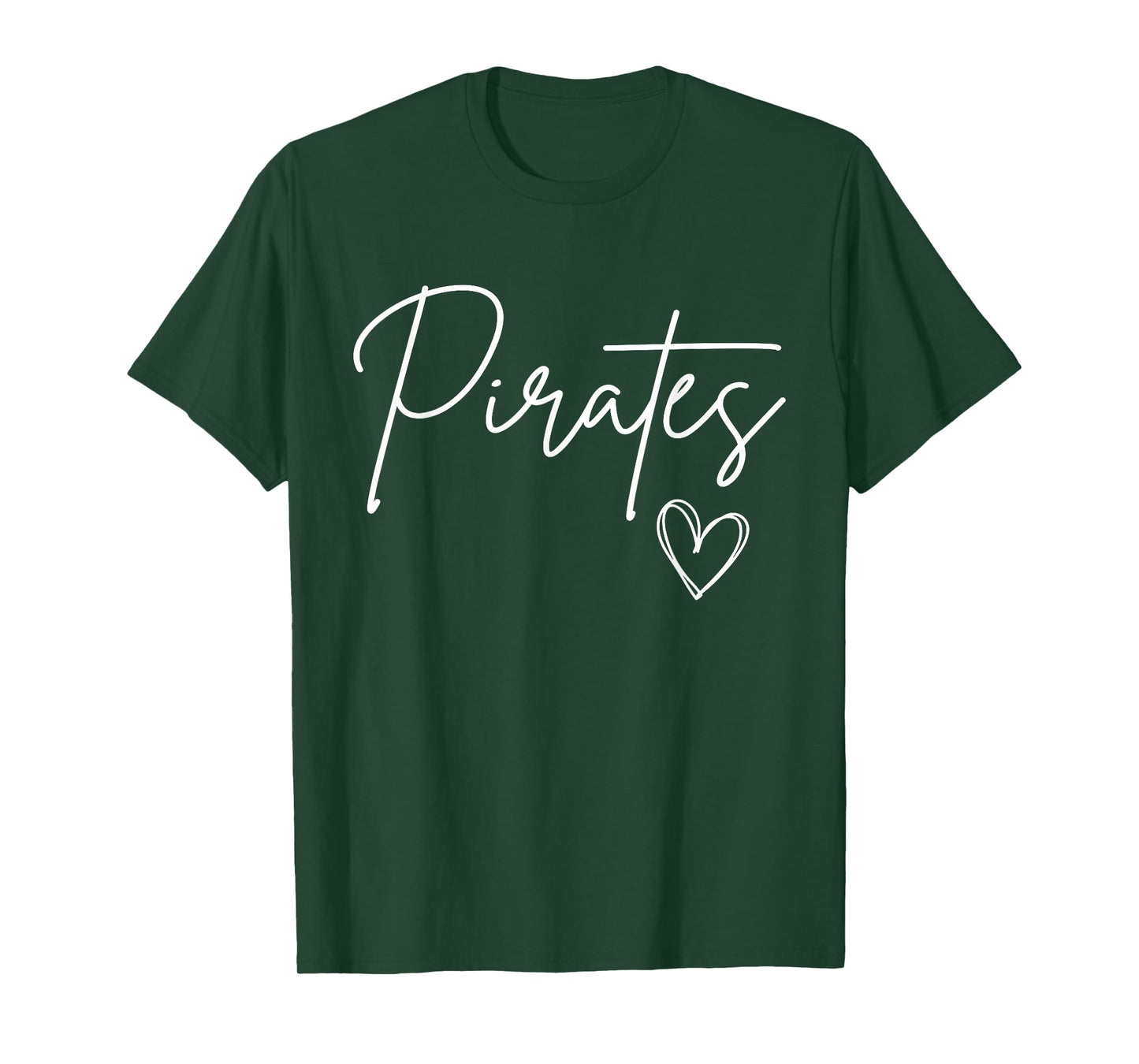 Pirates School Mascot KLuv Tee T-Shirt