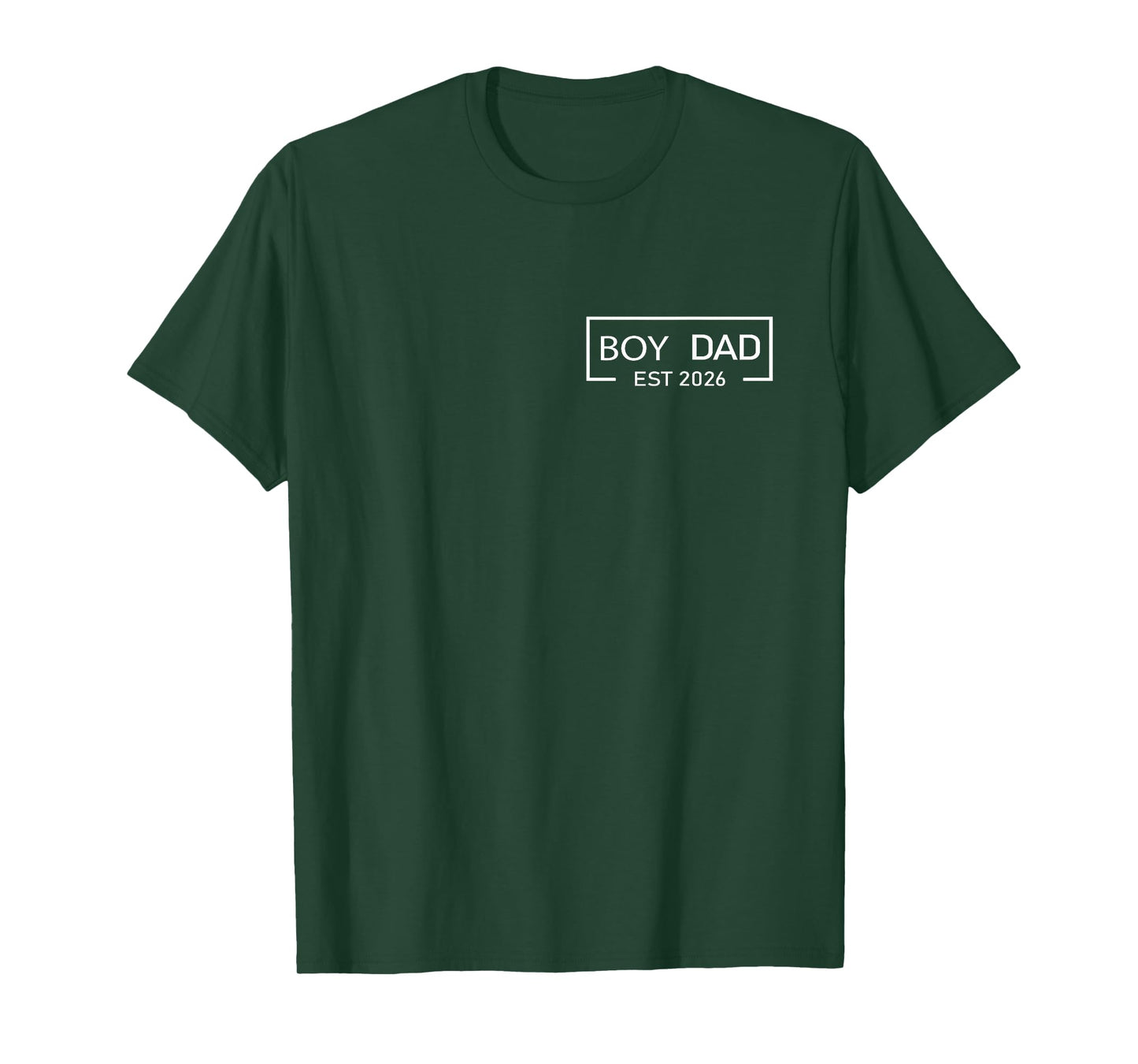 Boy Dad Est. 2026 Logo 2026 Loading New Dad Of Boy 2026 T-Shirt