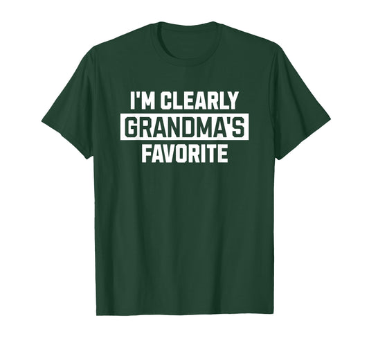 I'm Clearly Grandma's Favorite Grandchild T-Shirt