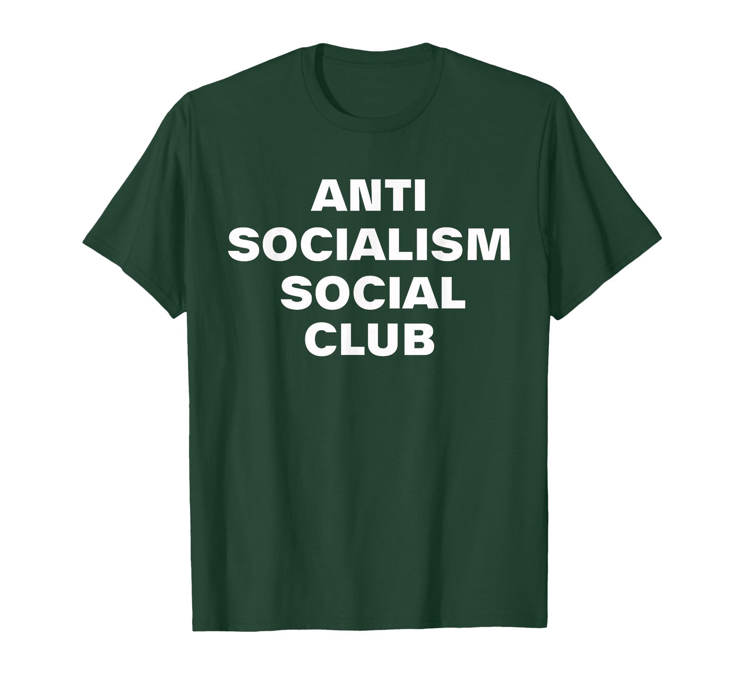 Anti Socialism Social Club Touch of Humor T-Shirt