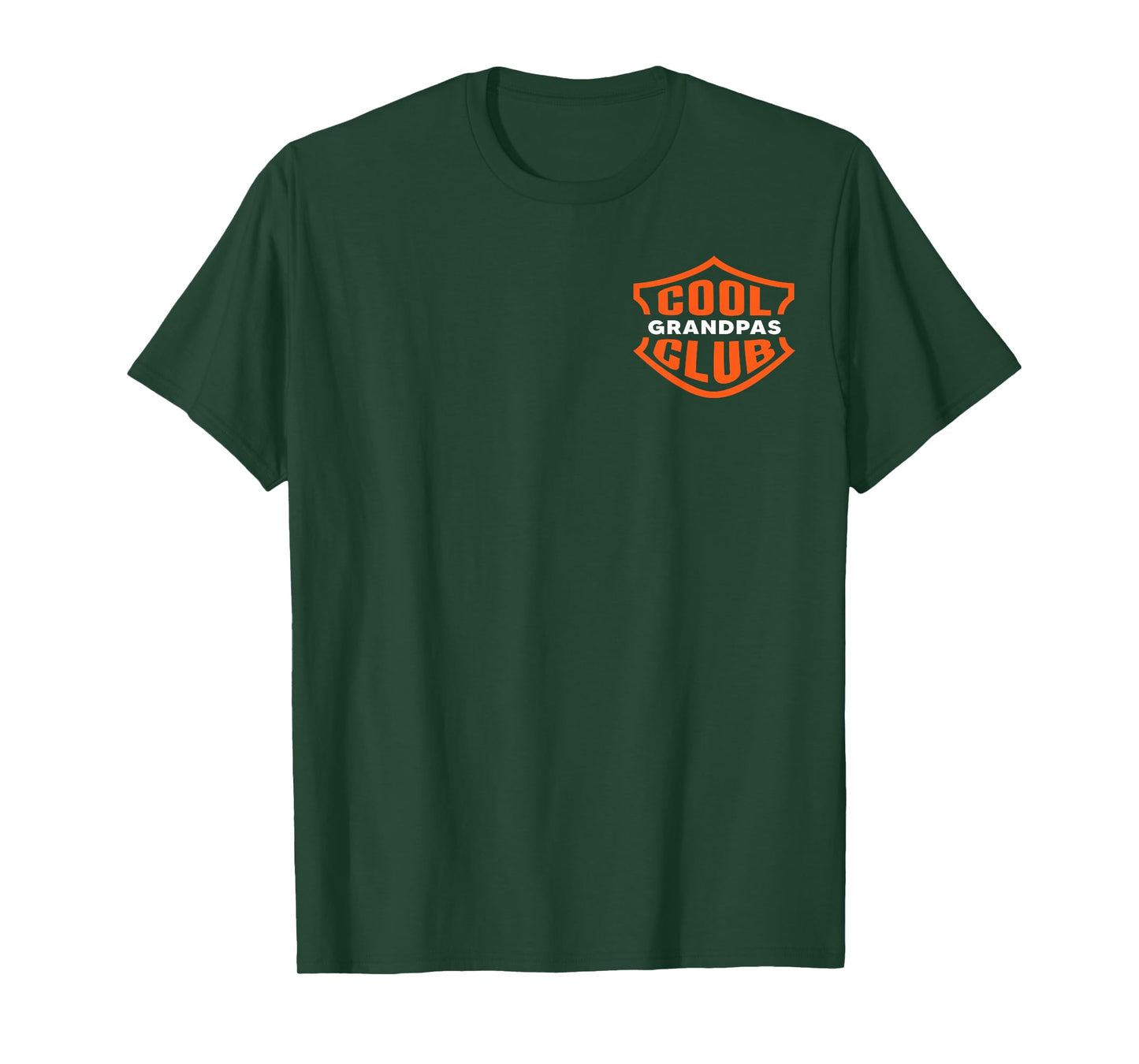 Cool Grandpas Club Shirt Grandpa Men Father's Day 2 Sided T-Shirt