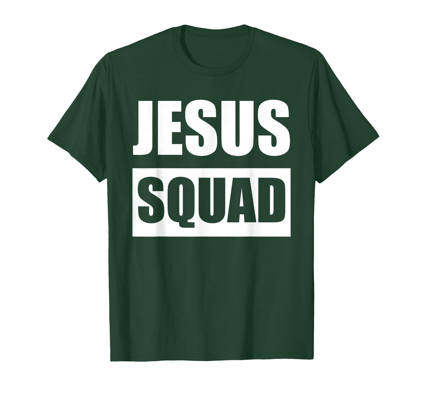 Jesus Squad Bold Faithful Group Statement T-Shirt