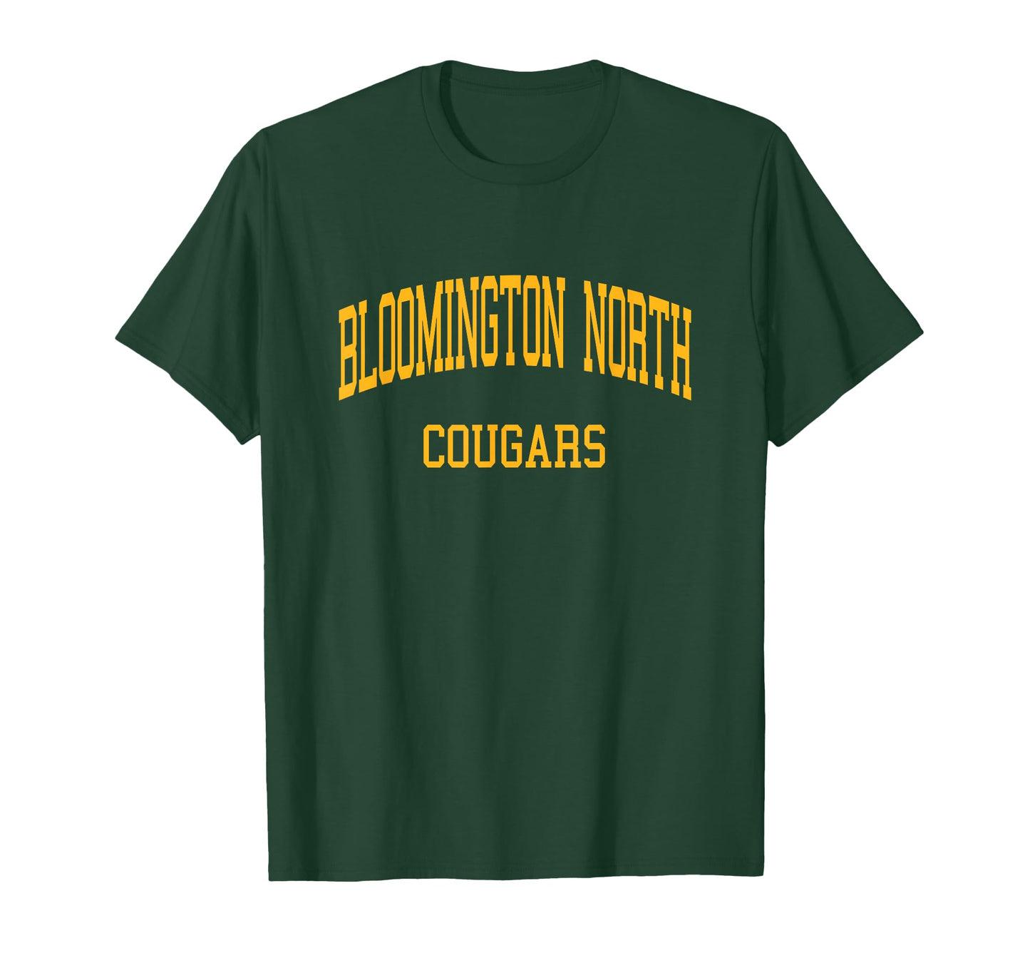 Bloomington North High School HS Bloomington in Retro Sports T-Shirt