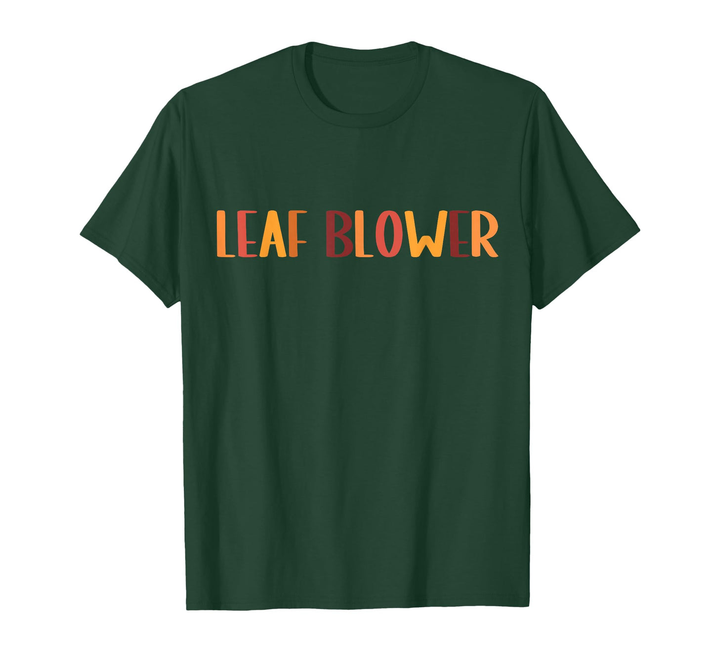 Funny Leaf Blower Fall Costume Couple Halloween Matching T-Shirt