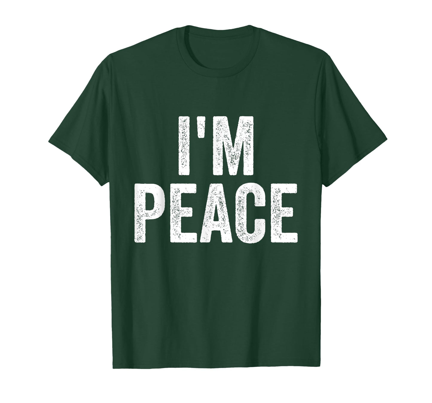I Come In Peace I'm Peace Funny Matching Couple Lovers T-Shirt