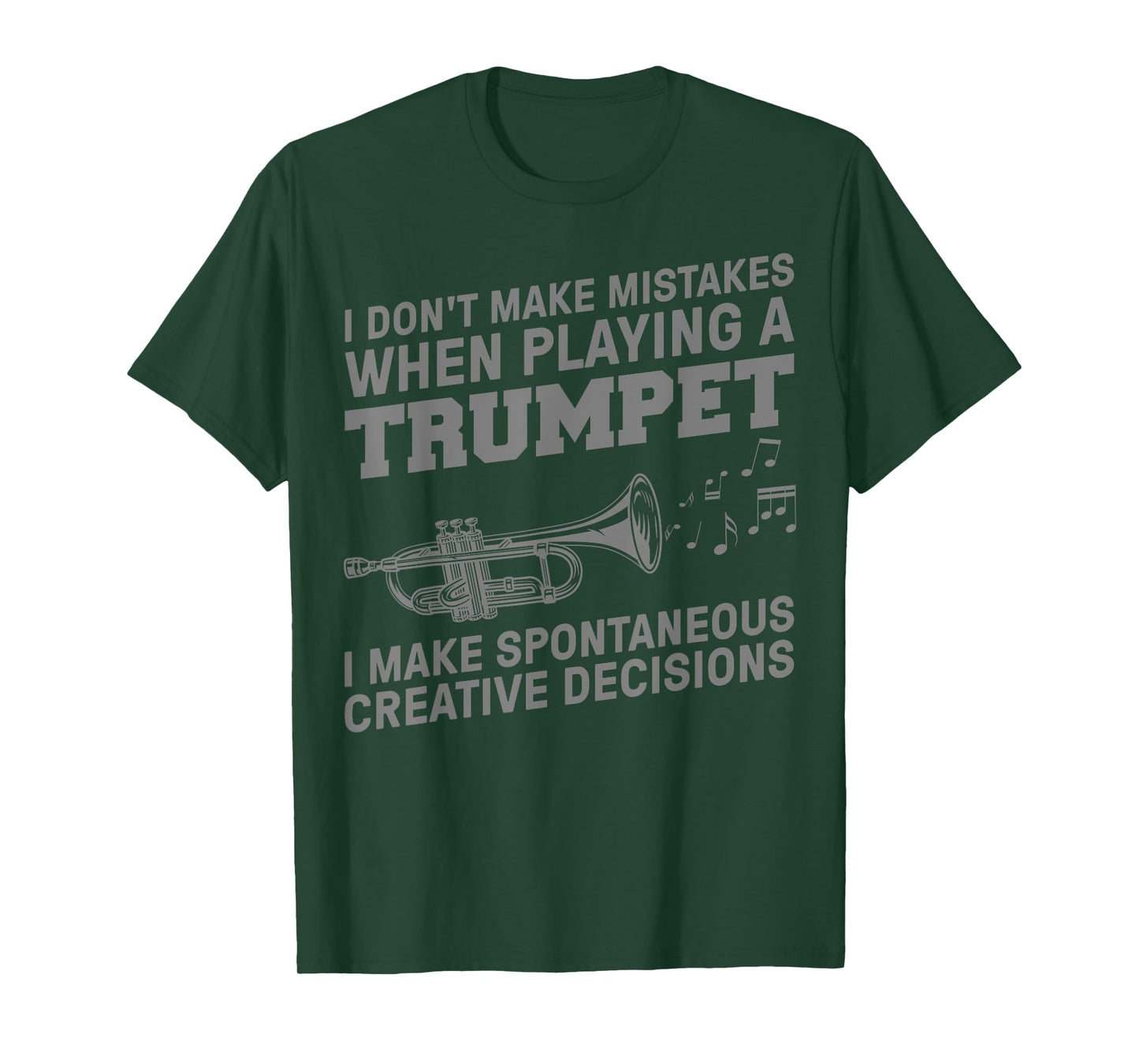 Funny Trumpet Art for Men Women Trumpetist Trumpet Player T-Shirt