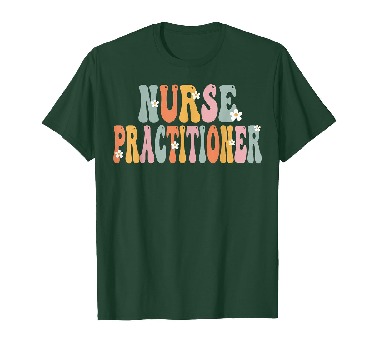 Nurse Practitioner Week Groovy Appreciation Day For Women T-Shirt
