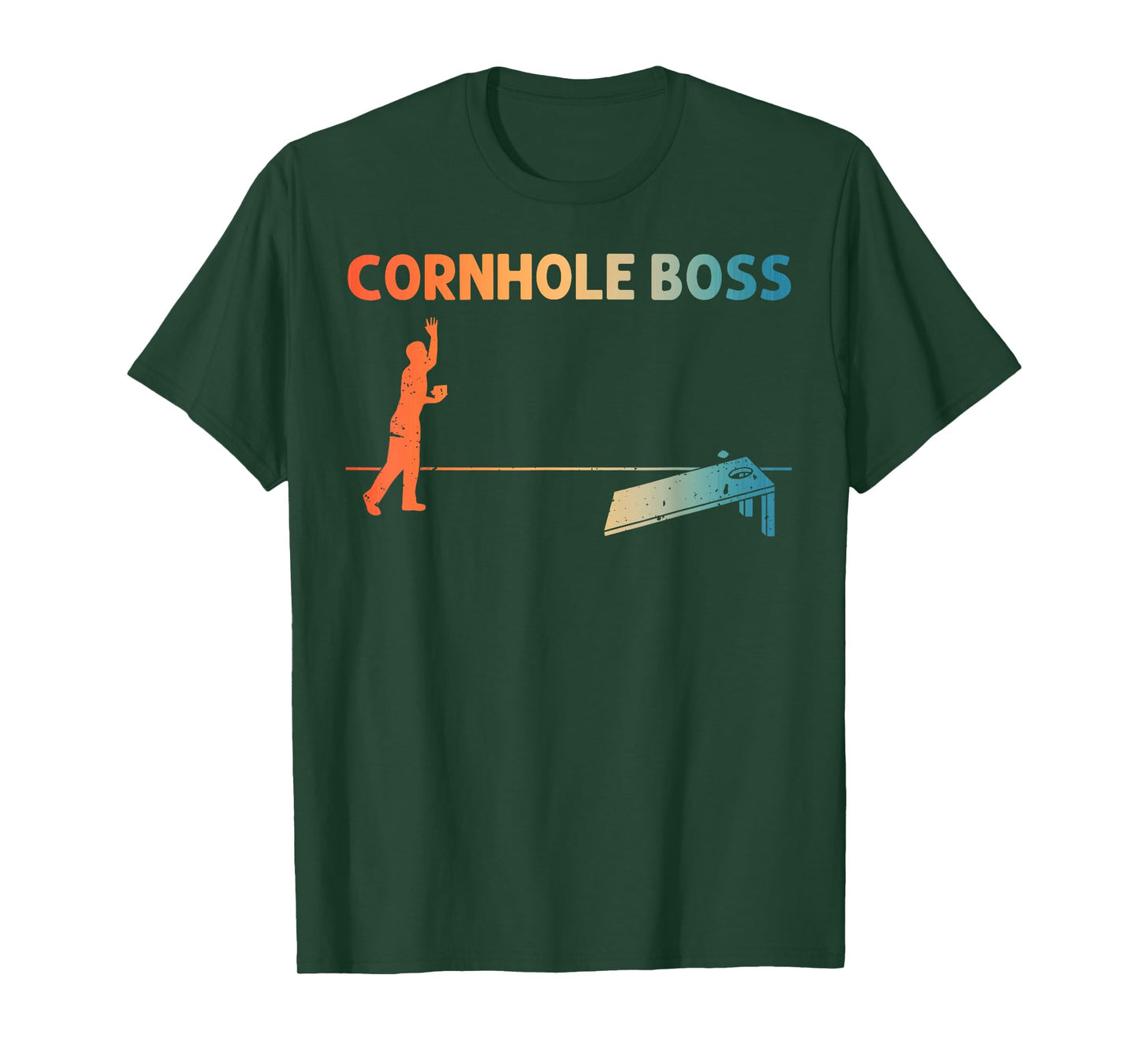 Cool Cornhole Art For Men Women Corn Hole Team Player Master T-Shirt
