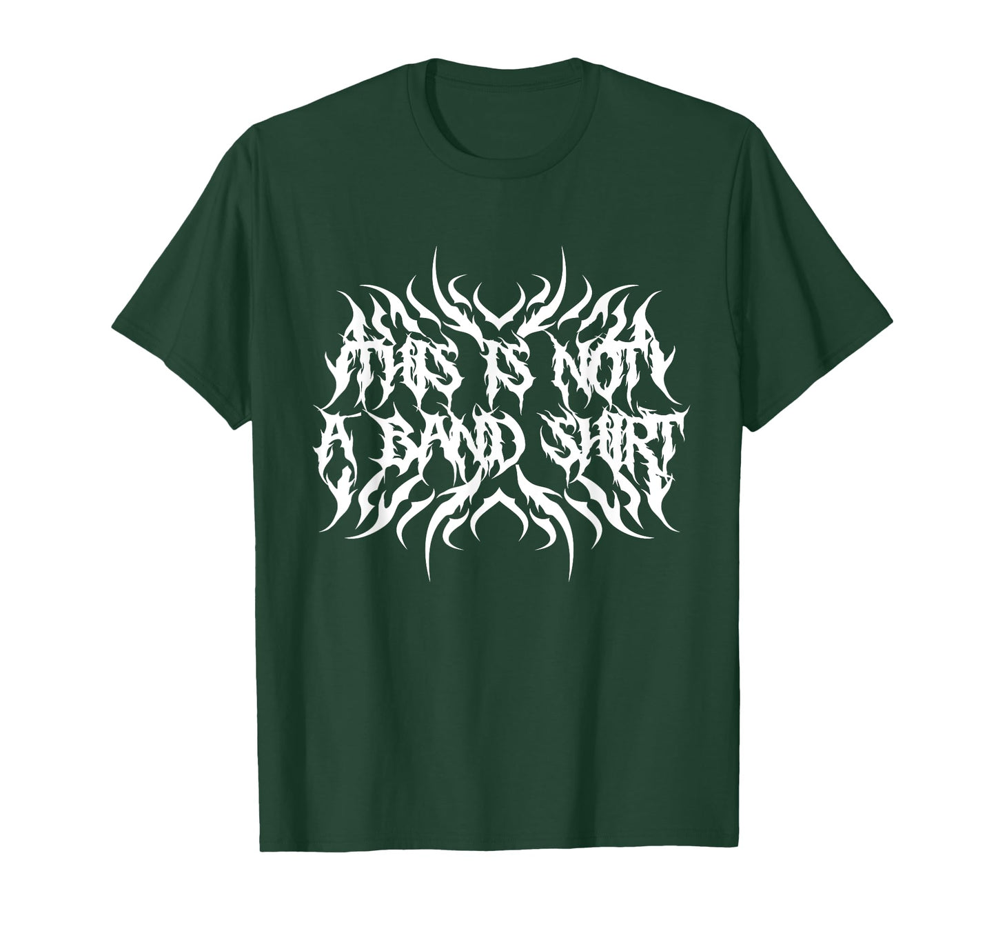 Deathcore Logo This is not a Band Shirt for Death Metal T-Shirt