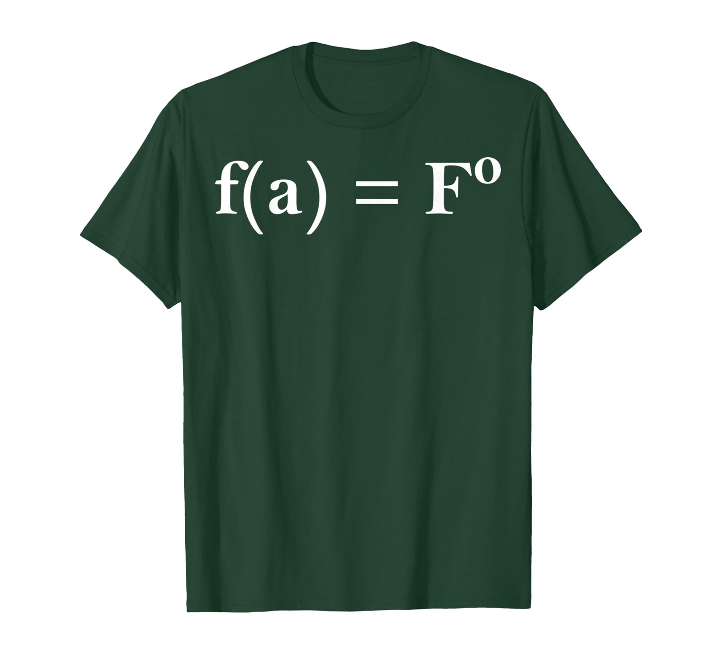 FAFO Math Equation Funny Novelty Math Teacher Nerd Geek Gift T-Shirt