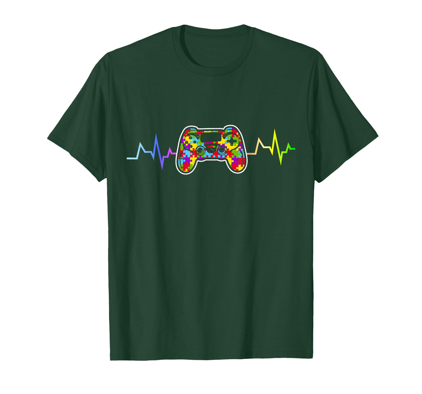 Gamer Heartbeat Video Games Boys Teens Boys Kids T-Shirt
