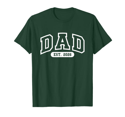 Dad Established 2026 Father's Gift T-Shirt