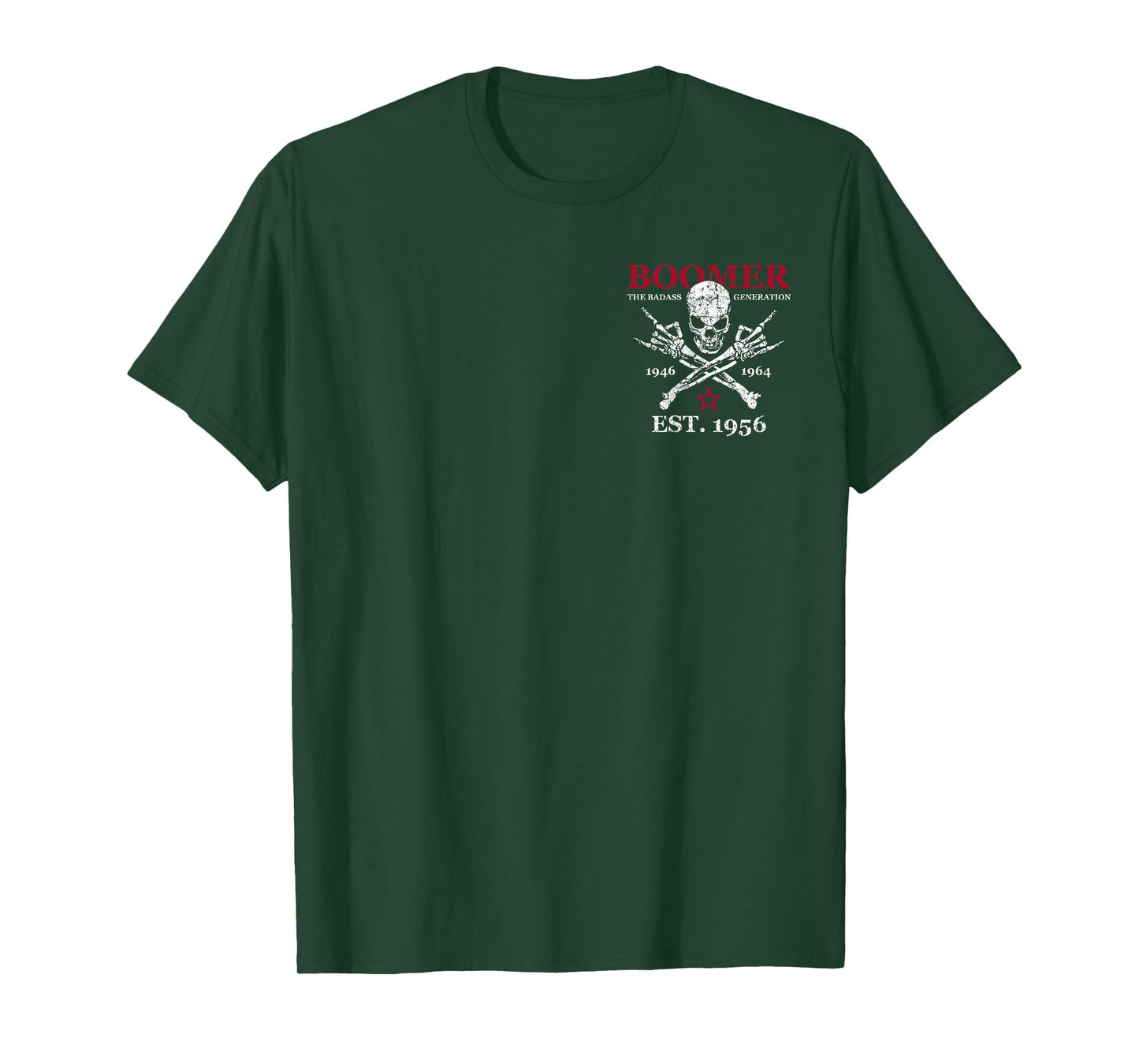 (2 Sided) Boomer EST 1956 Generation Before All You Sissie T-Shirt