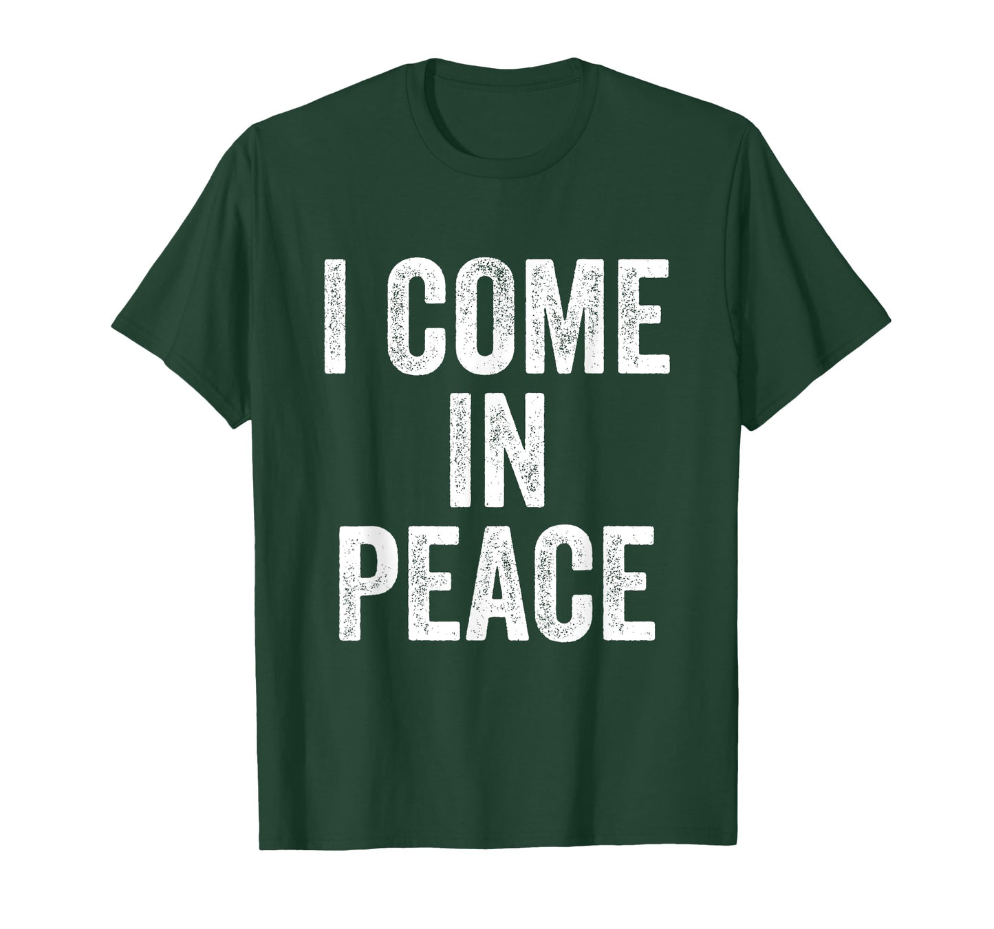 I Come In Peace I'm Peace Funny Matching Couple Lovers T-Shirt