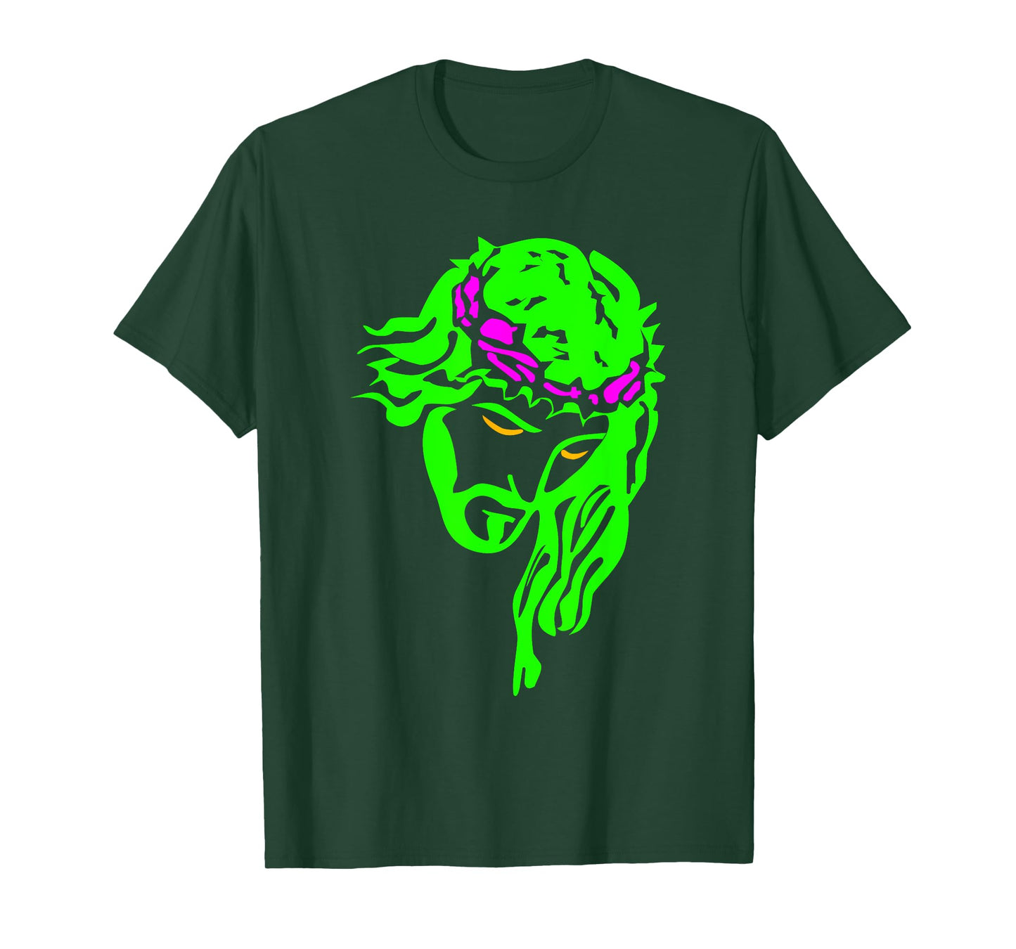 Neon Jesus T-Shirt || Cool Christian Tees T-Shirt