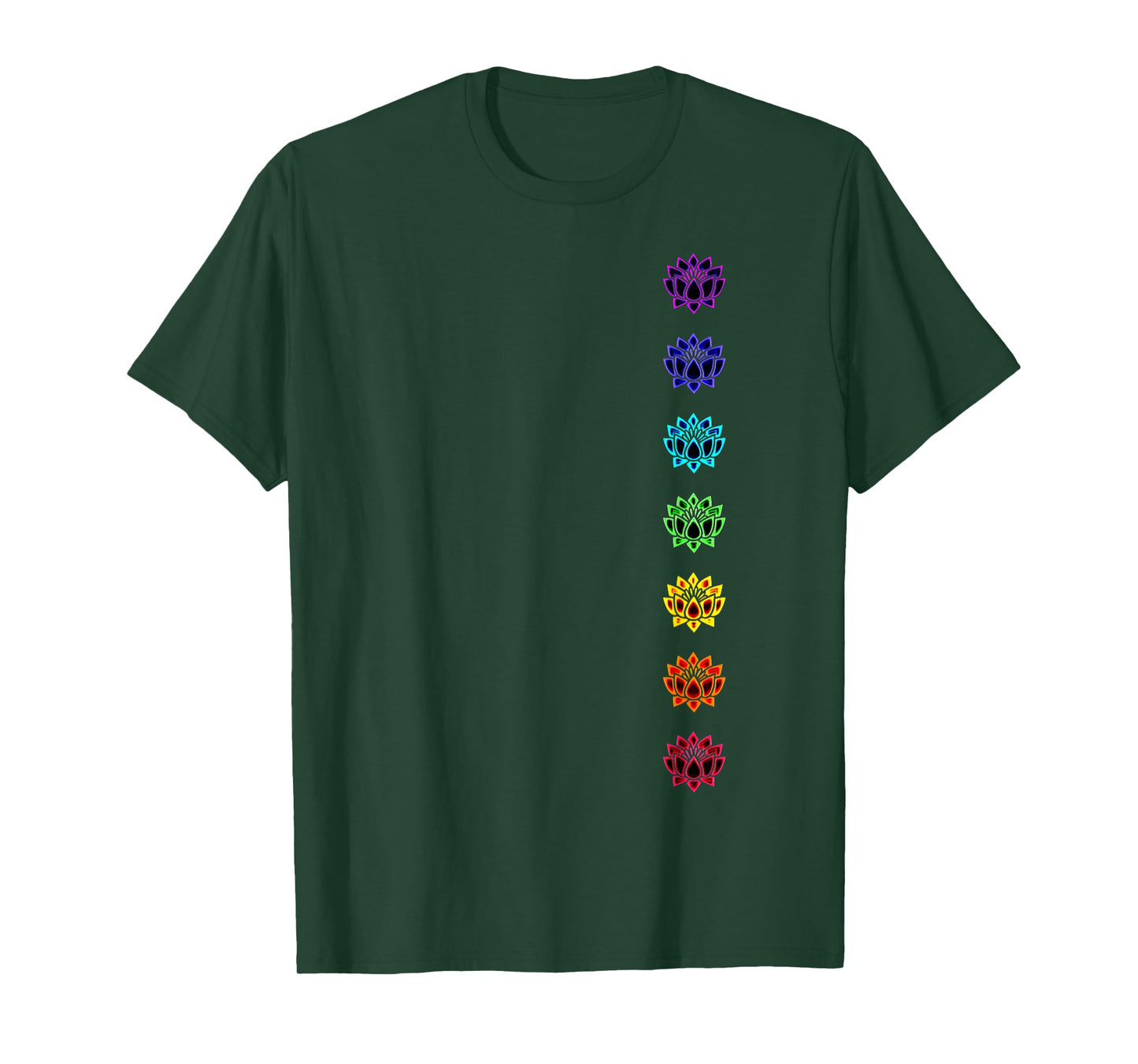 Chakra buddhism lotus flower yoga symbol spirituality buddha T-Shirt