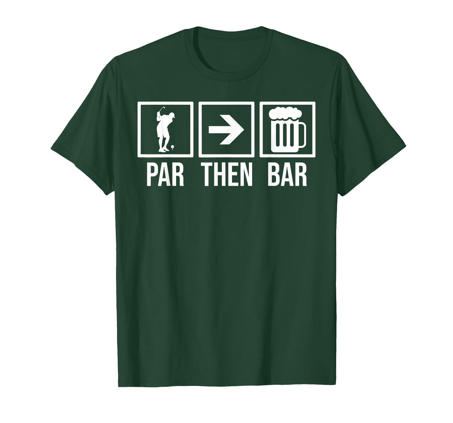 Par Then Bar Golf 19th Hole Shirt Funny Golfing T-Shirt