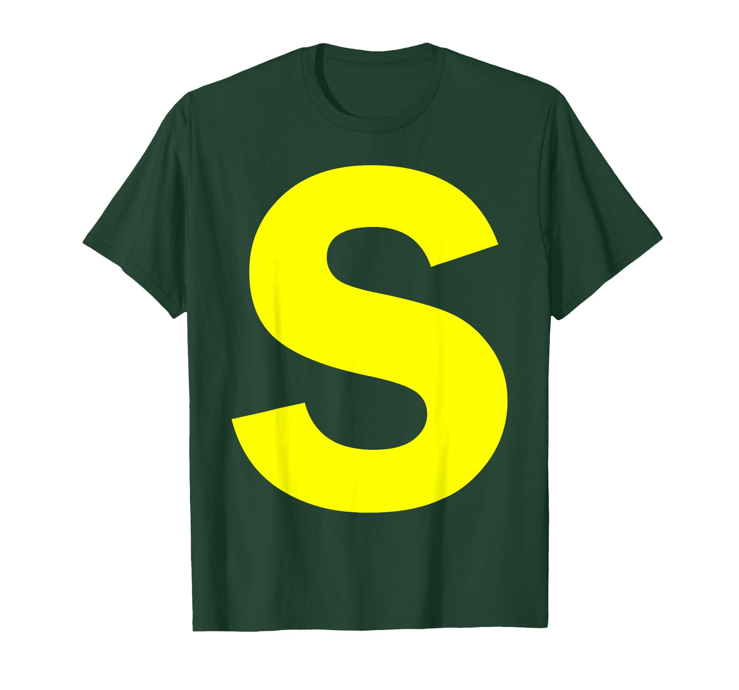 Letter S Funny Chipmunk Group Matching Halloween Costume T-Shirt