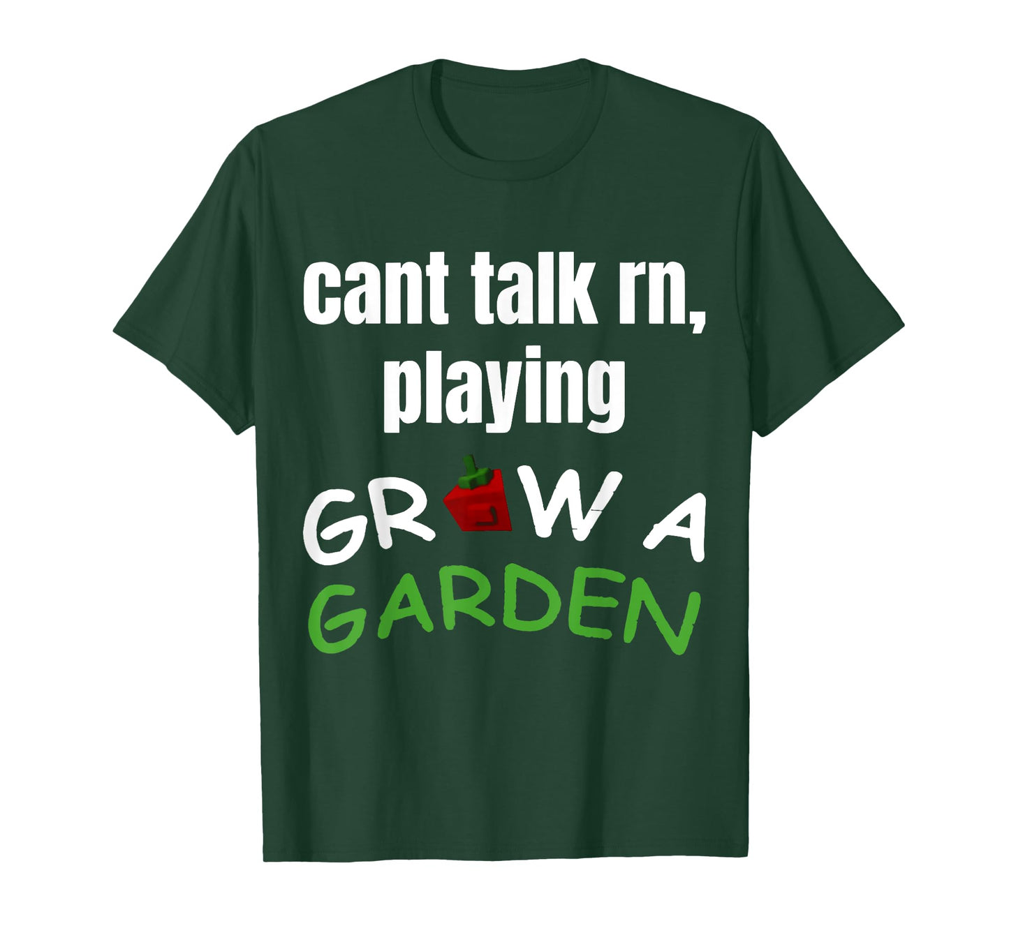 Cant Talk rn Playing Grow a Garden T-Shirt