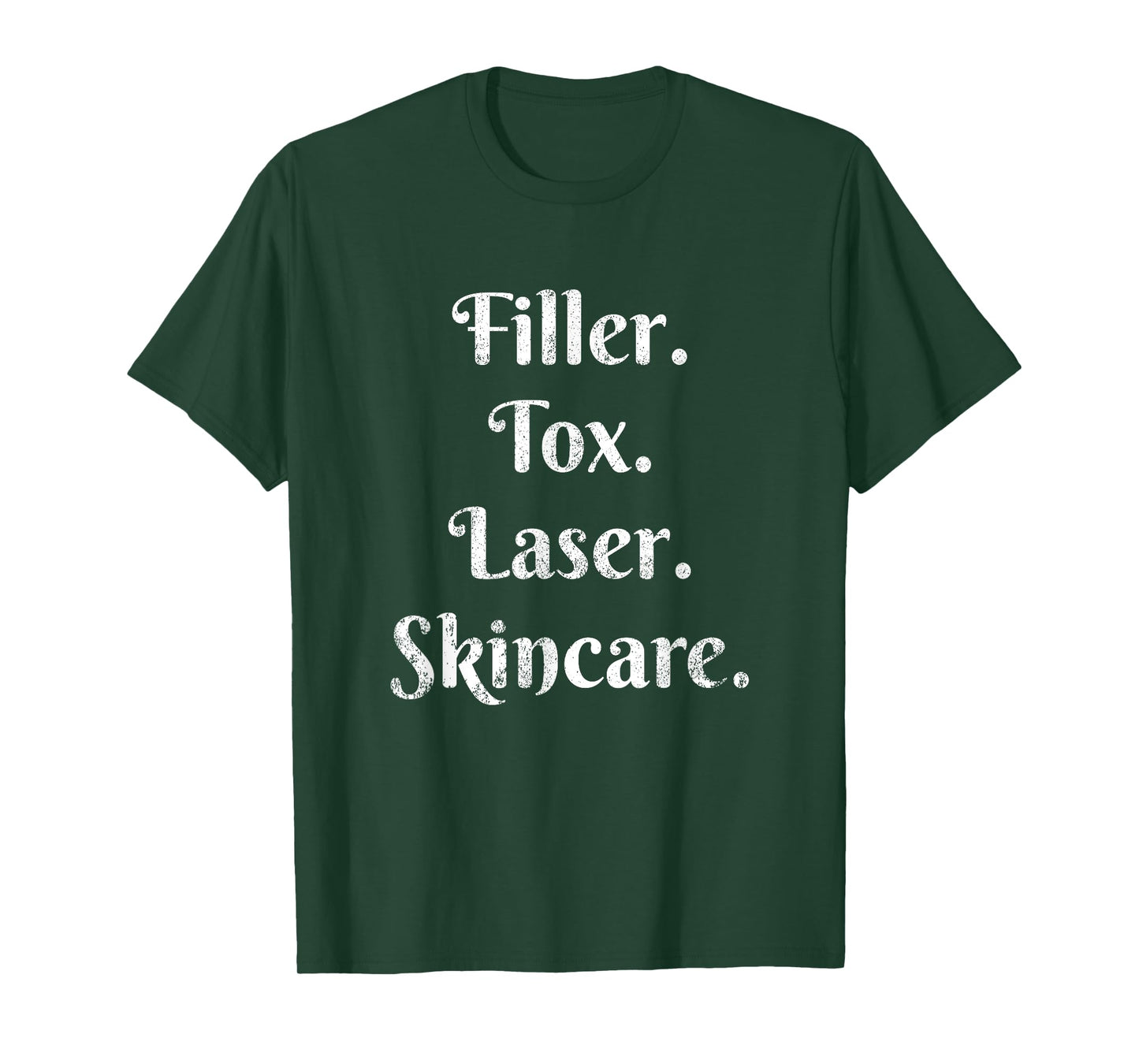 Vintage Filler Tox Laser Skincare Esthetic Nurse Injector T-Shirt