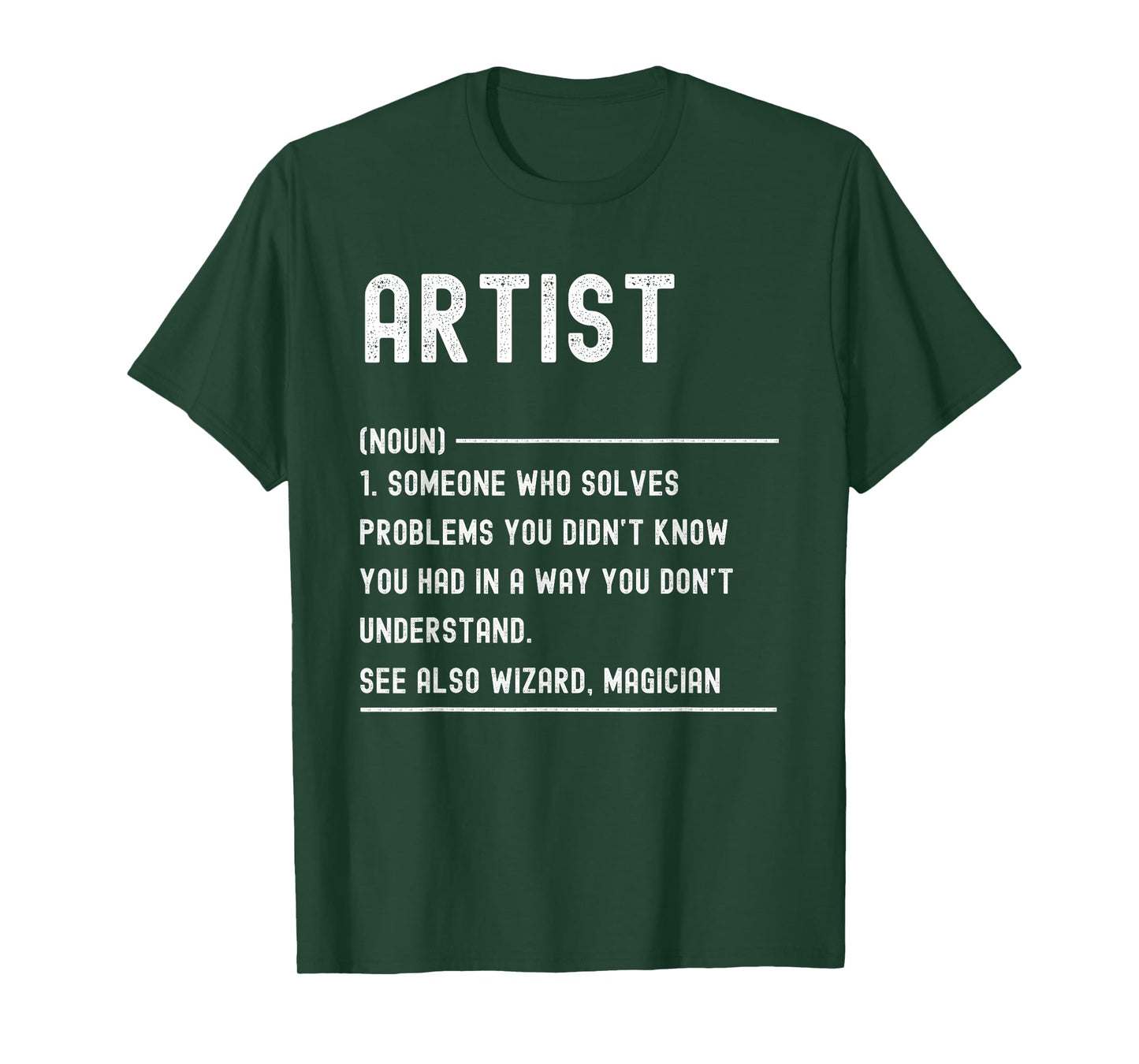 Art Teacher Definition Shirts Funny Job Title T-Shirt