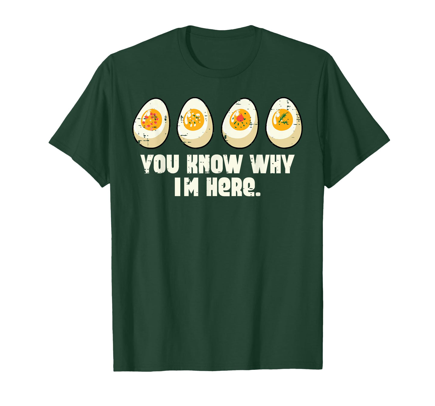 Deviled Eggs You Know Why Im Here Thanksgiving Men Women Kid T-Shirt