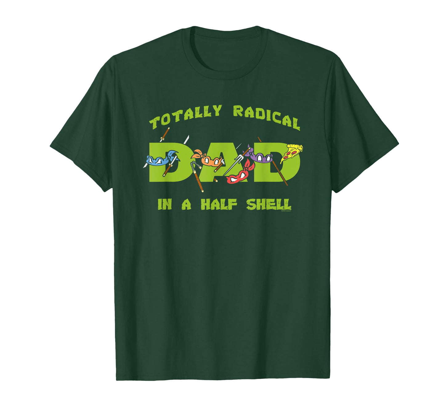 Teenage Mutant Ninja Turtles Dad Turtles Father's Day T-Shirt