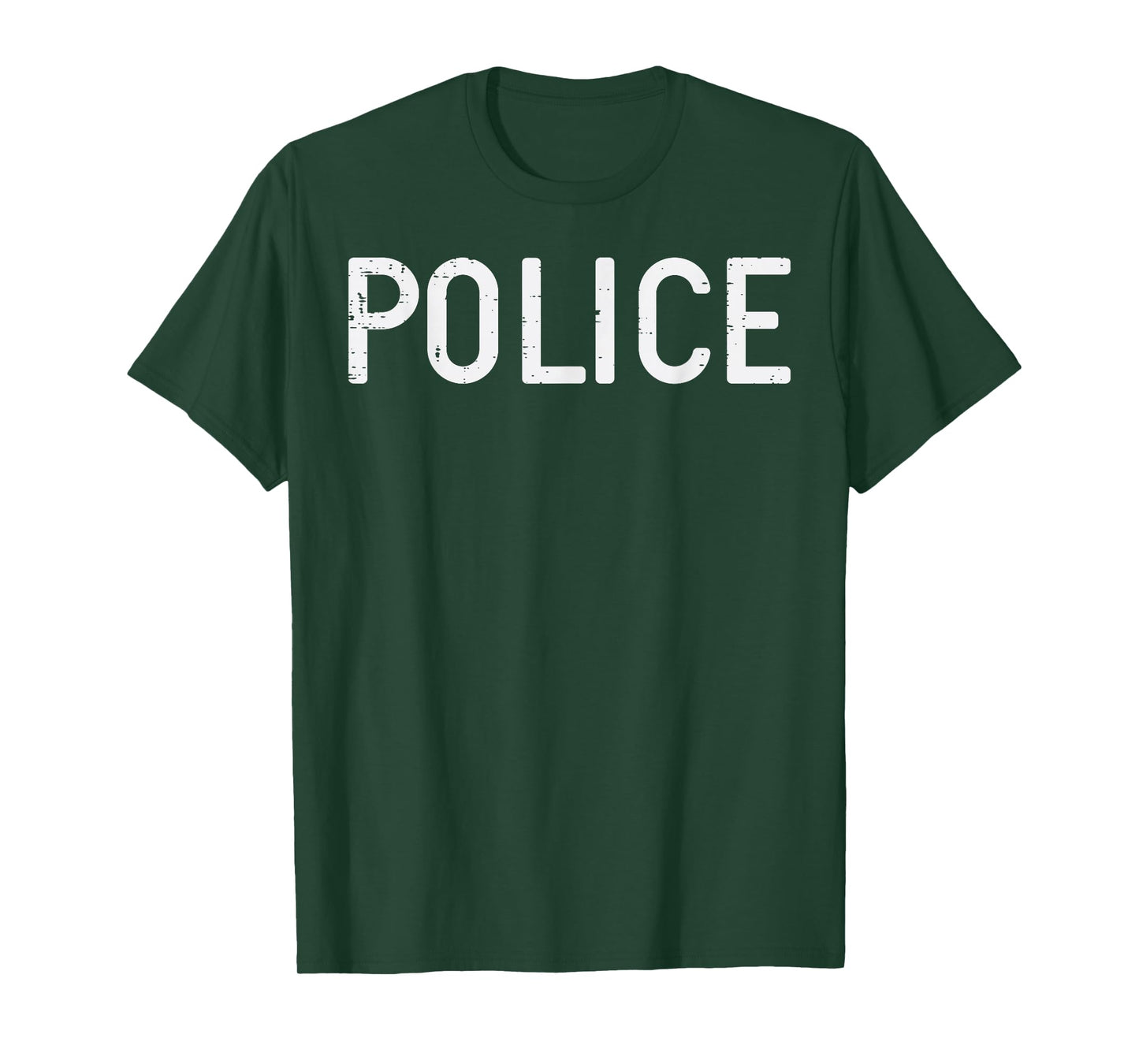 Halloween Police Costume Law Enforcement Men Boys Kids Women T-Shirt