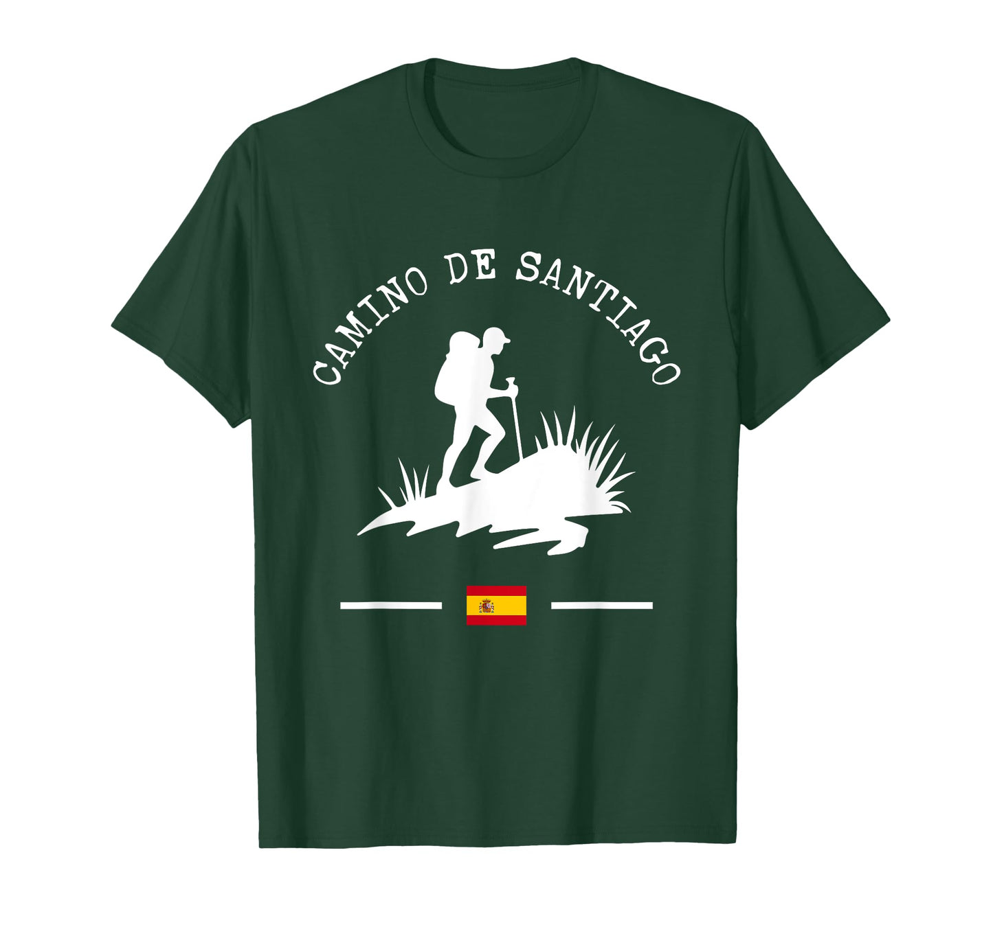 Camino de Santiago Pilgrim Way Spain Hiker Trekking T-Shirt