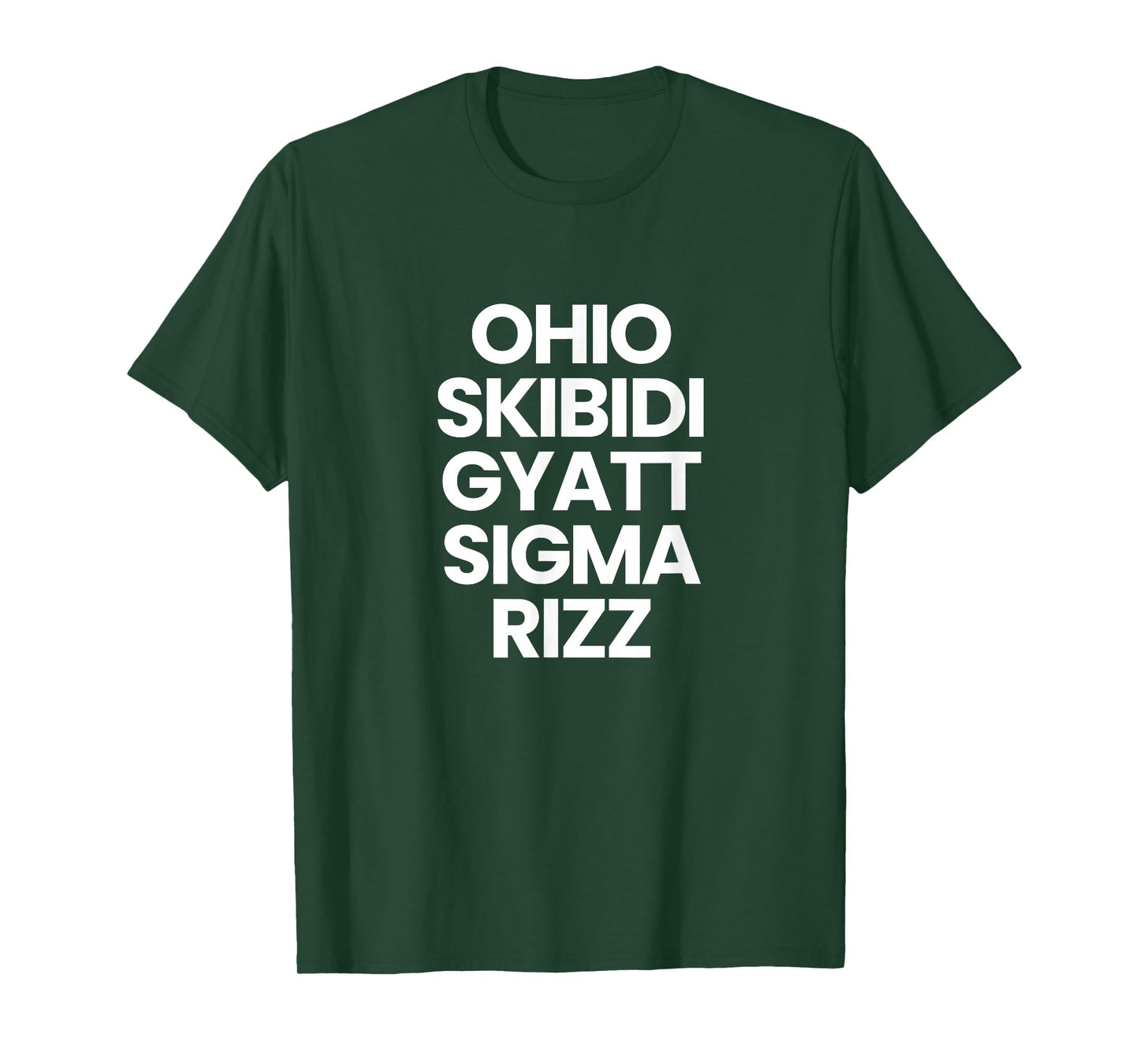 Primotees Ohio Skibidi Gyatt Sigma Rizz T-Shirt