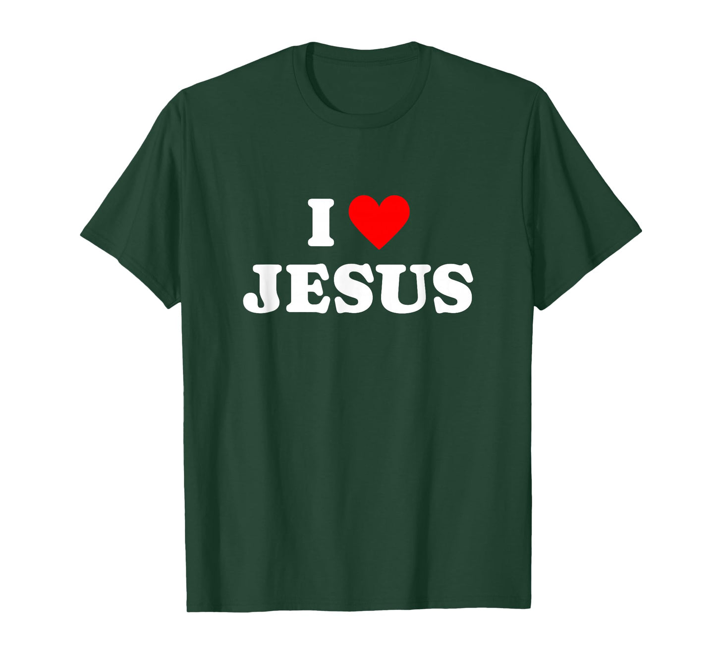 I Love Jesus Proud Christian T-Shirt