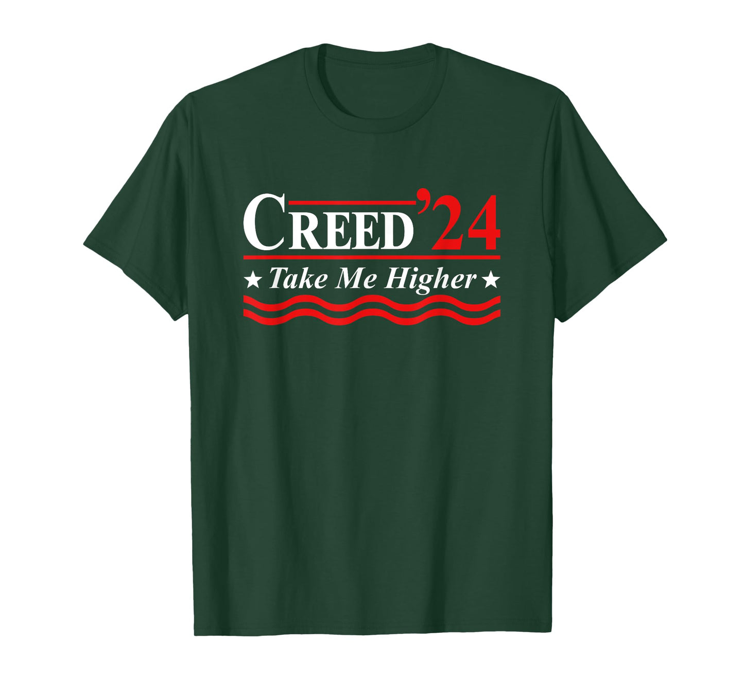 Creed '24 Take Me Higher Creed 2024 Take Me Higher Us Flag T-Shirt