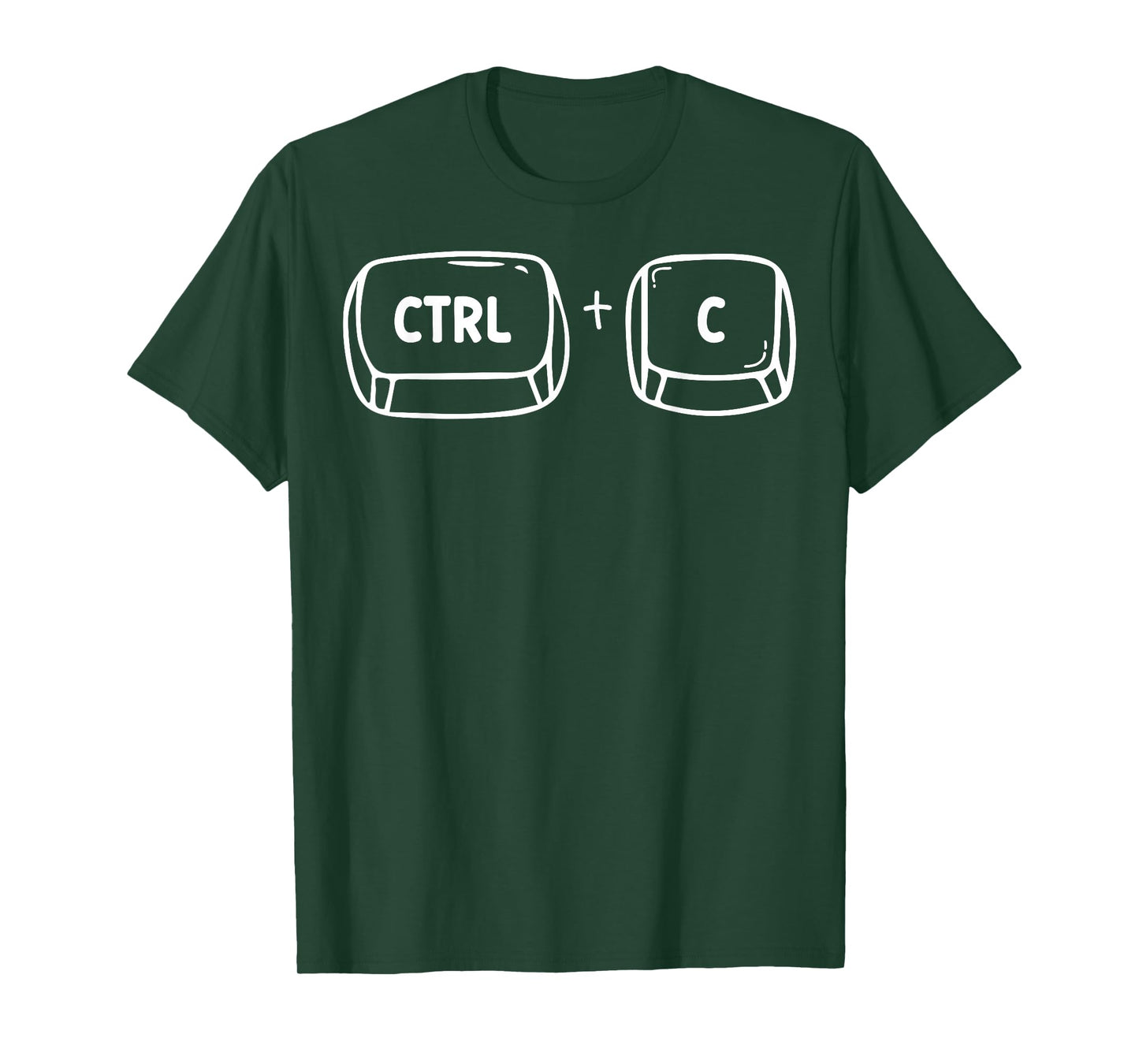 Funny Halloween Costume Family Matching Dad Mom Ctrl C T-Shirt