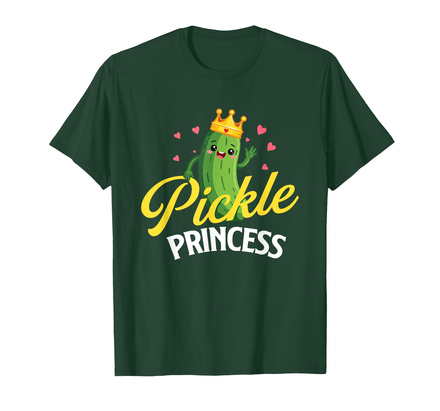 Pickle Princess - Dill Pickle Lover Pickling Cucumber T-Shirt