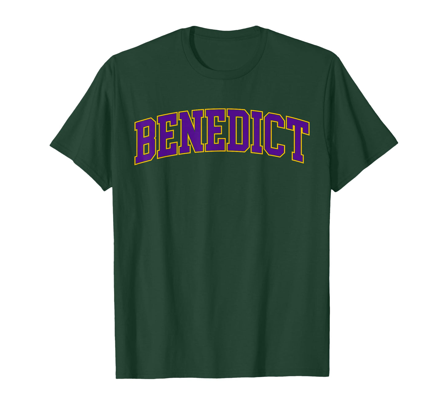 Benedict Vintage College Retro Men Women T-Shirt