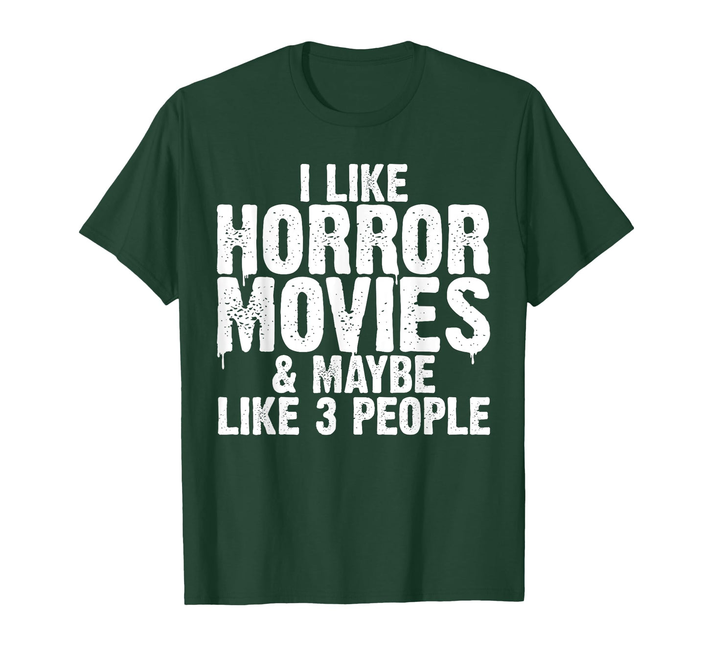 Funny Horror Movie Design For Men Women Horror Movie Lover T-Shirt