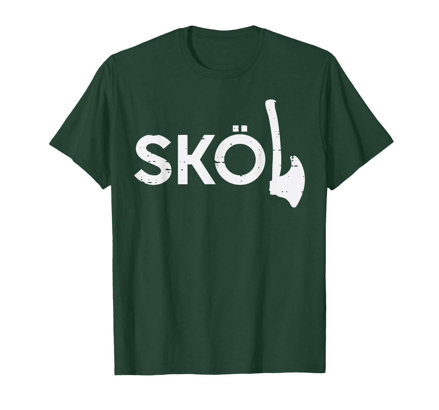 Viking Skol Axe Norse Mythology Chant Men Boys Kids Women T-Shirt