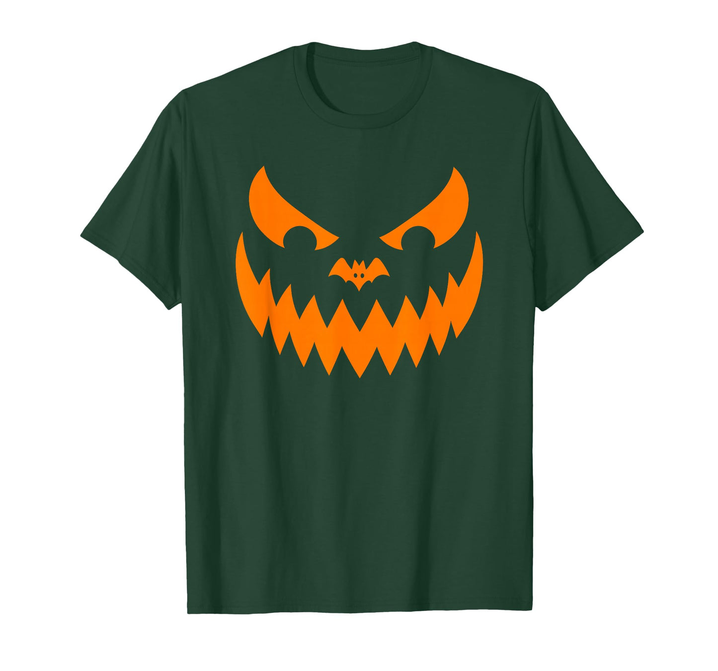 Pumpkin Face | Jack O Lantern | Scary Halloween Costume T-Shirt