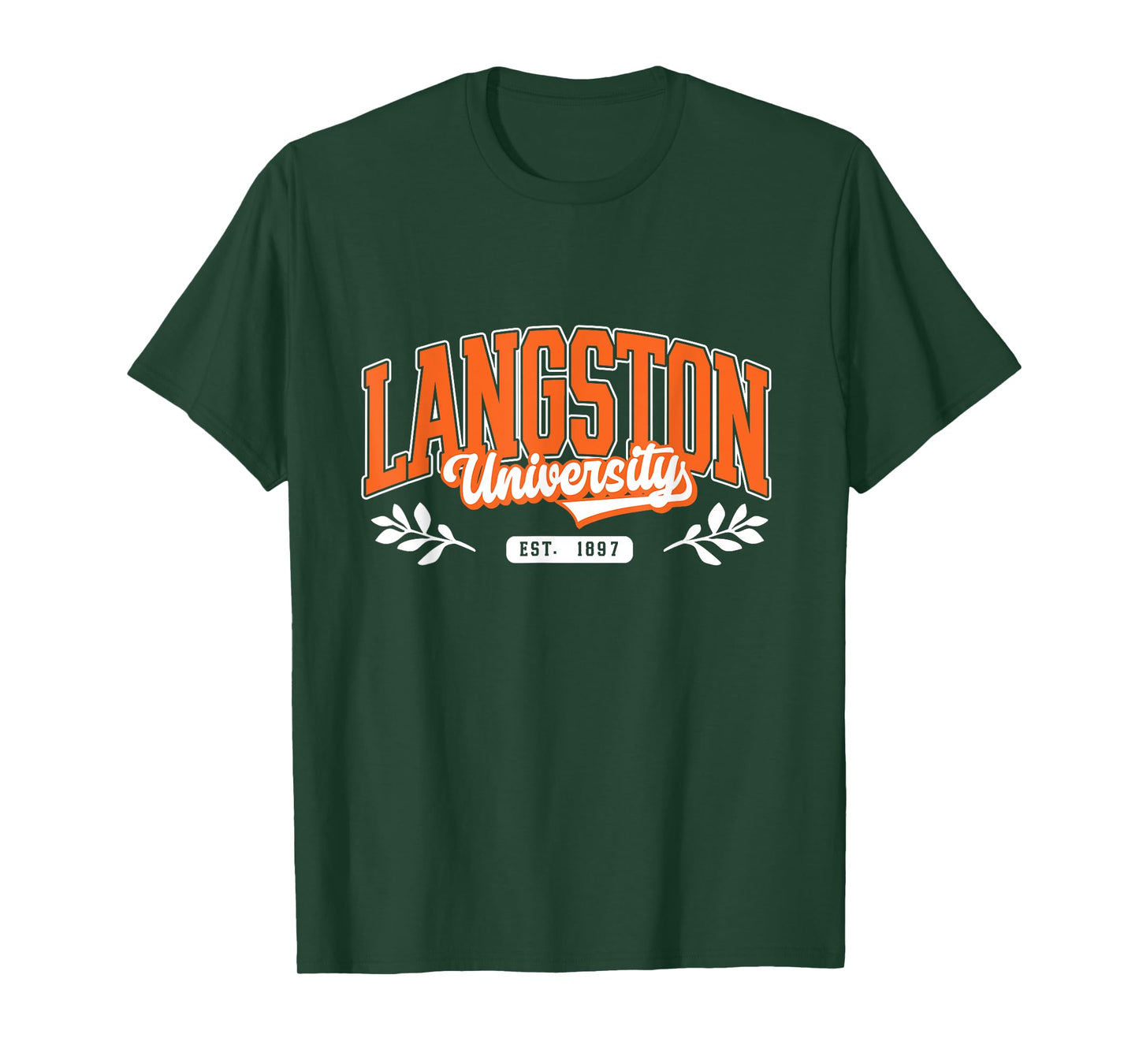 Langston Tech – Vintage University Arch Tee for Men & Women T-Shirt