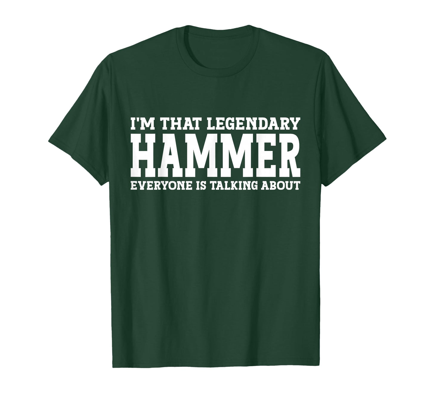 Hammer Surname Funny Team Family Last Name Hammer T-Shirt