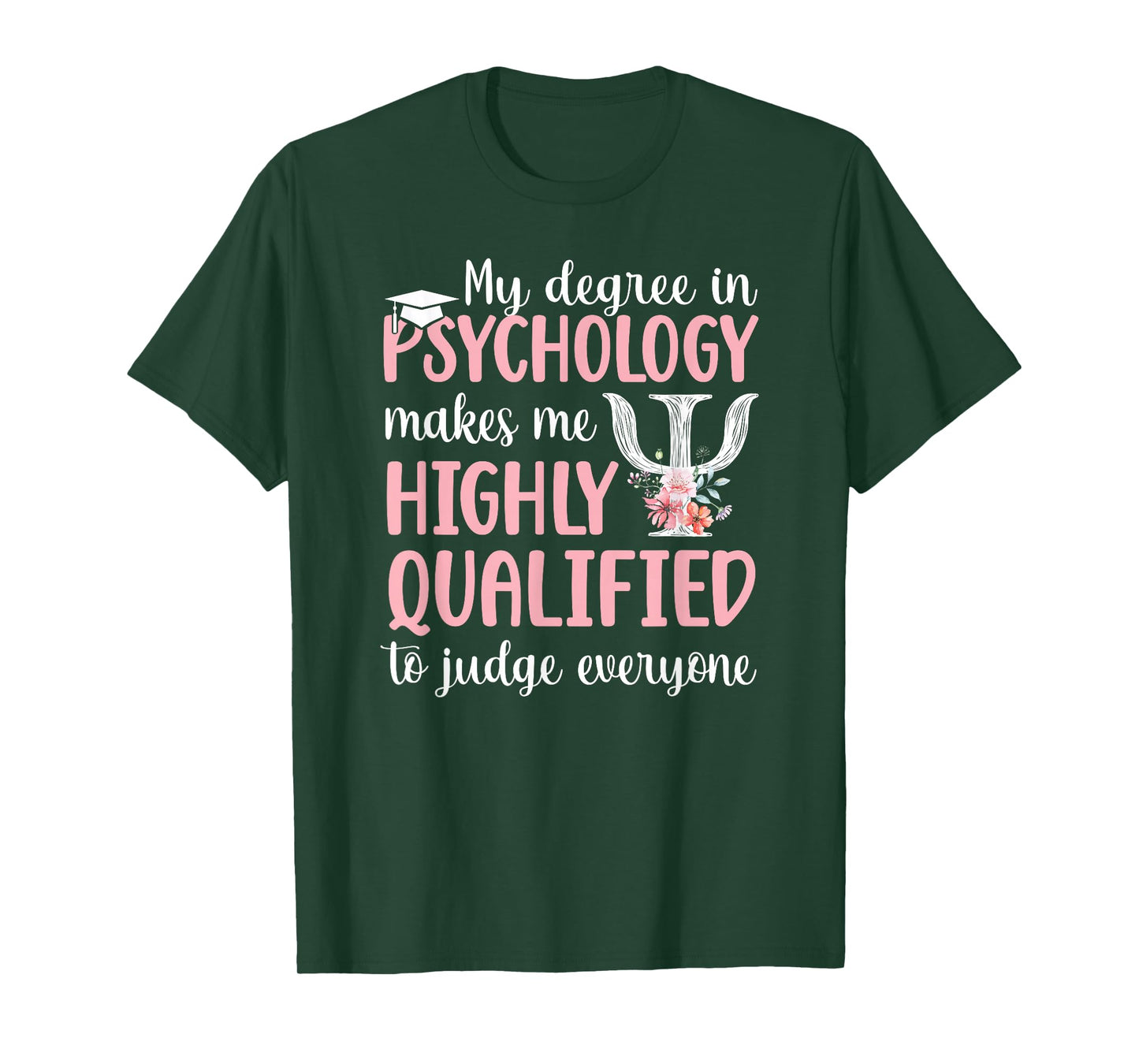 PsyD Doctorate Degree Funny Doctor of Psychology Graduation T-Shirt