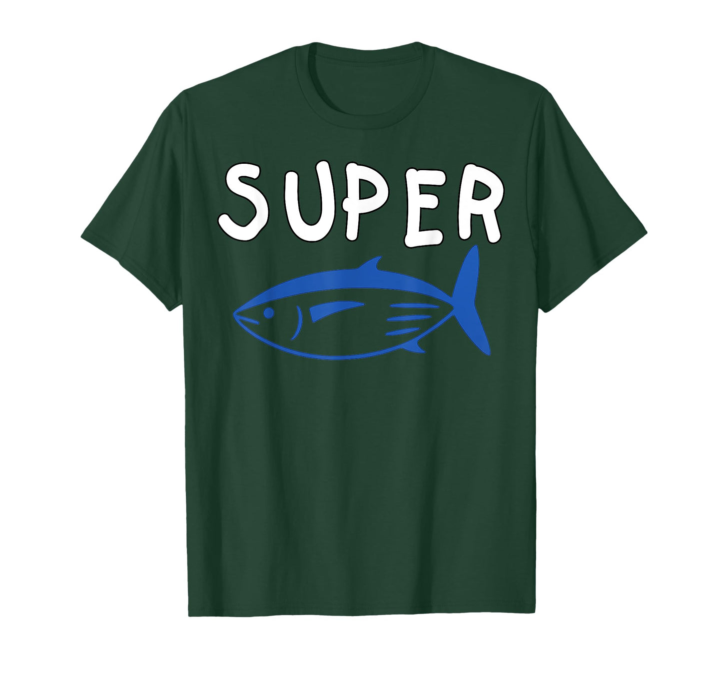 Super Tuna Fish Army Funny Kpop Music Gifts Men Women Kid T-Shirt