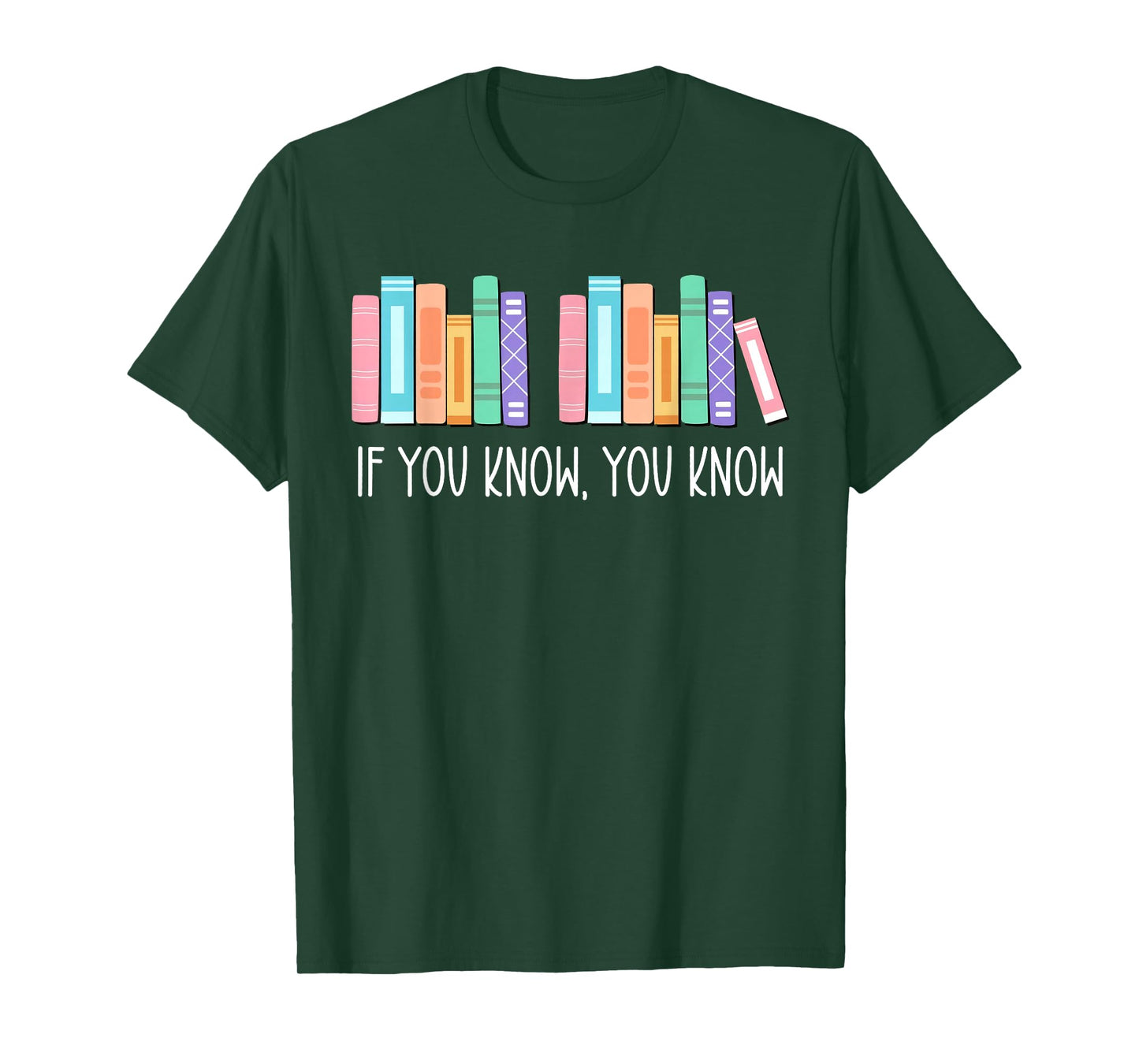 If You Know You Know 6 7 Six Seven Meme Teacher Book Lover T-Shirt
